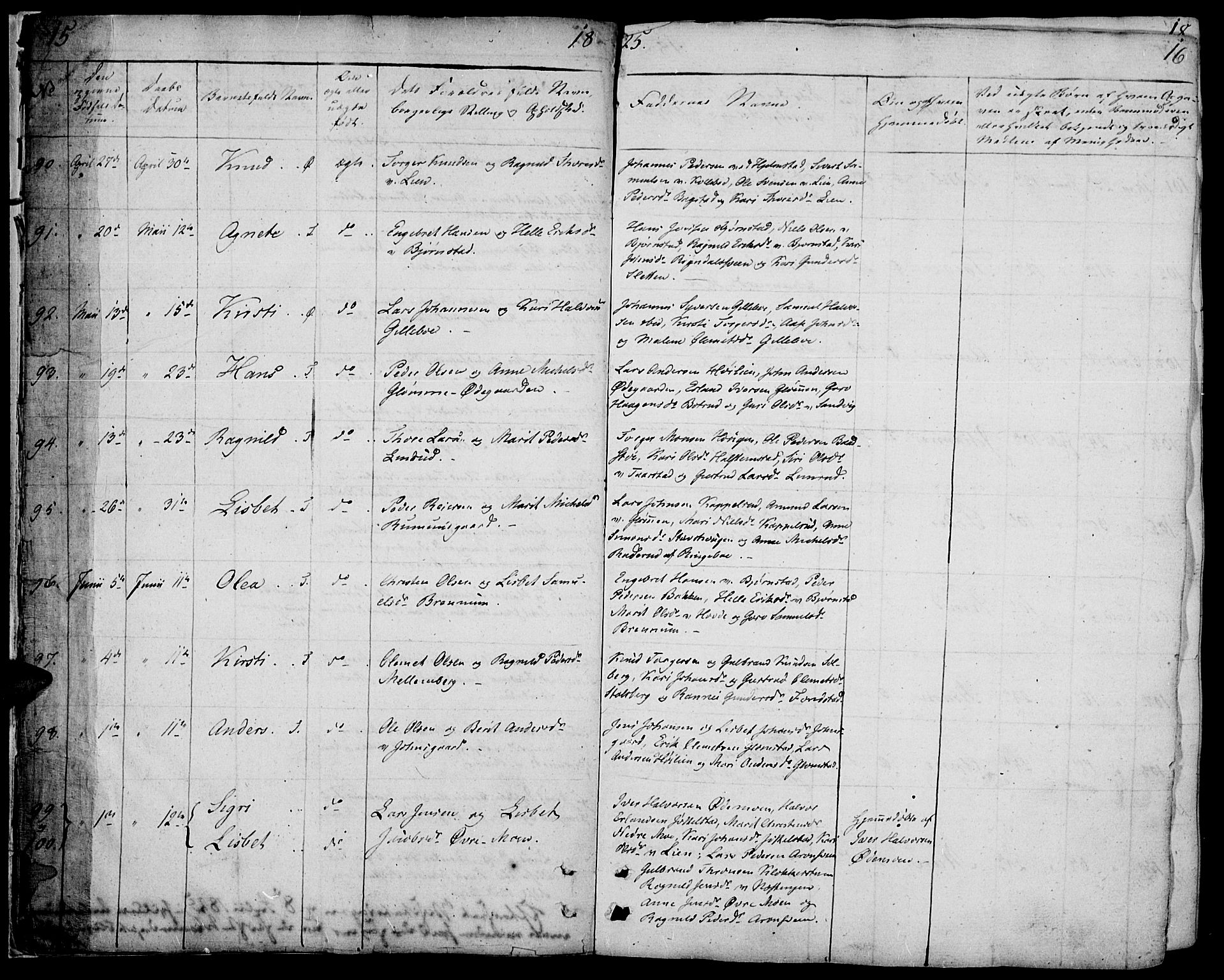 Øyer prestekontor, AV/SAH-PREST-084/H/Ha/Haa/L0004: Ministerialbok nr. 4, 1824-1841, s. 15-16