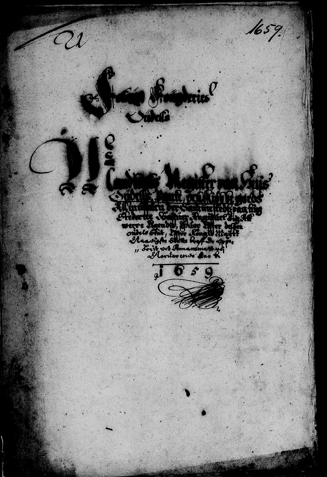 Rentekammeret inntil 1814, Reviderte regnskaper, Lensregnskaper, RA/EA-5023/R/Rb/Rba/L0251: Akershus len, 1659-1660