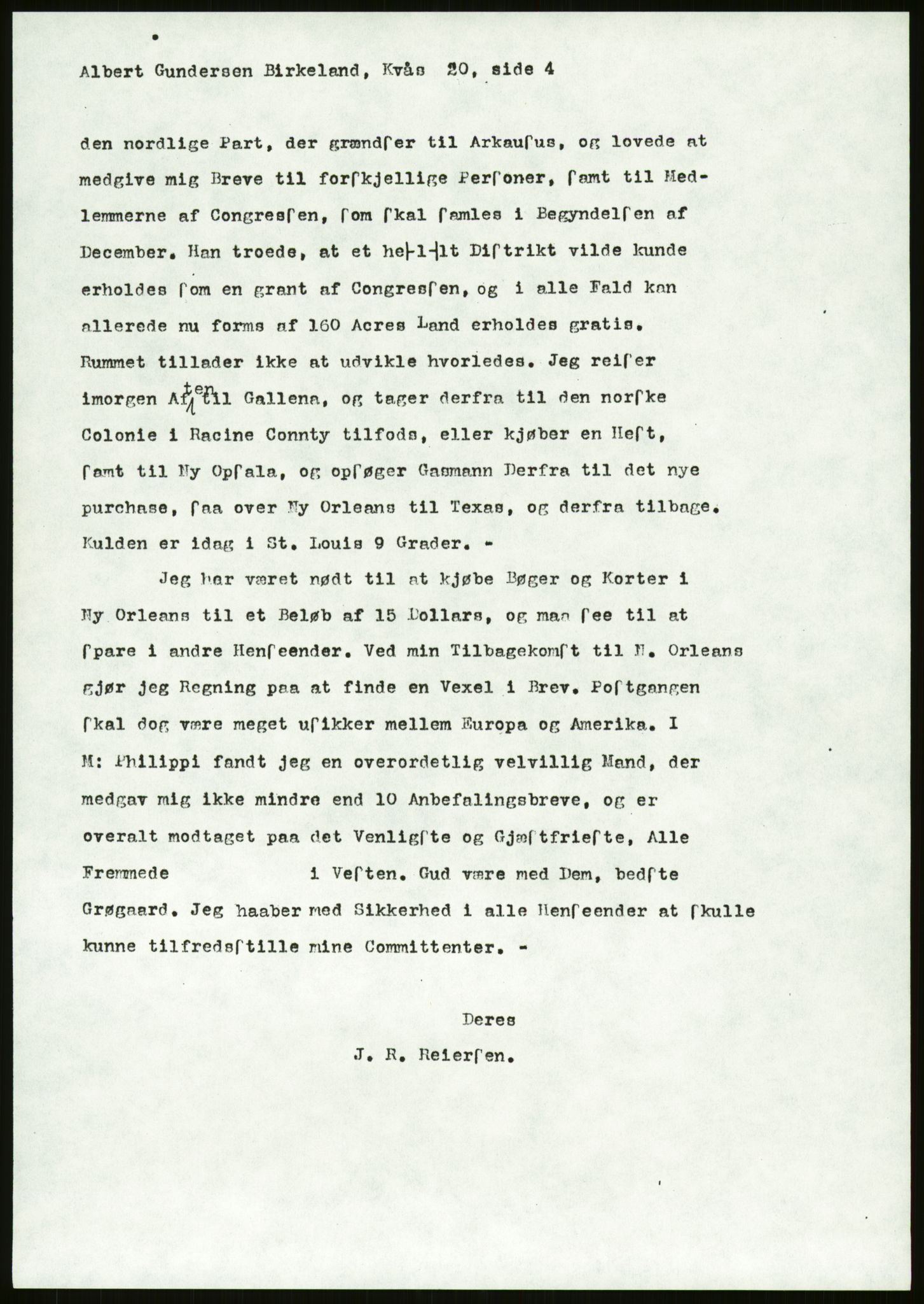 Samlinger til kildeutgivelse, Amerikabrevene, AV/RA-EA-4057/F/L0028: Innlån fra Vest-Agder , 1838-1914, s. 11