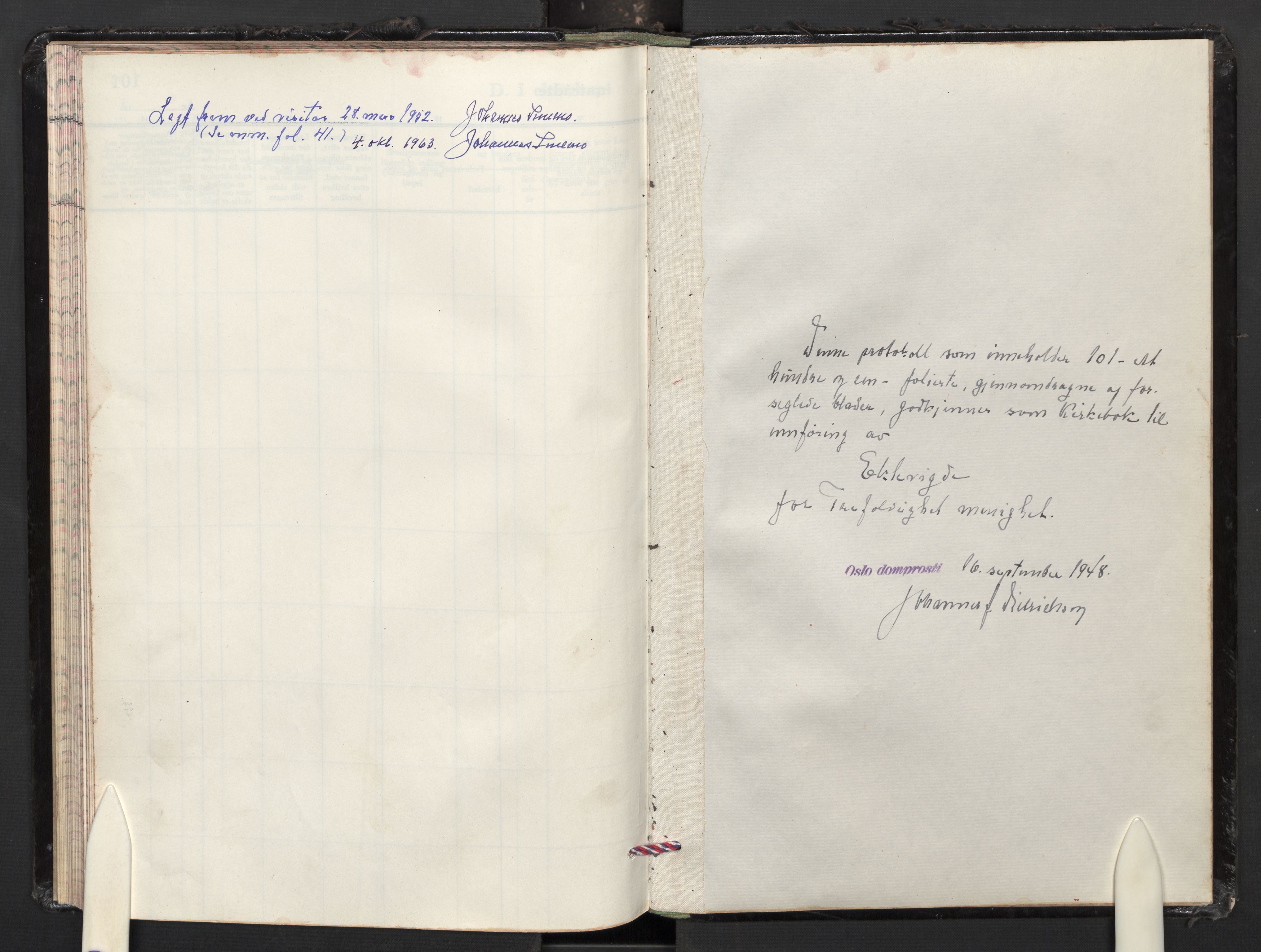 Trefoldighet prestekontor Kirkebøker, AV/SAO-A-10882/F/Fg/L0004: Ministerialbok nr. VII 4, 1948-1952