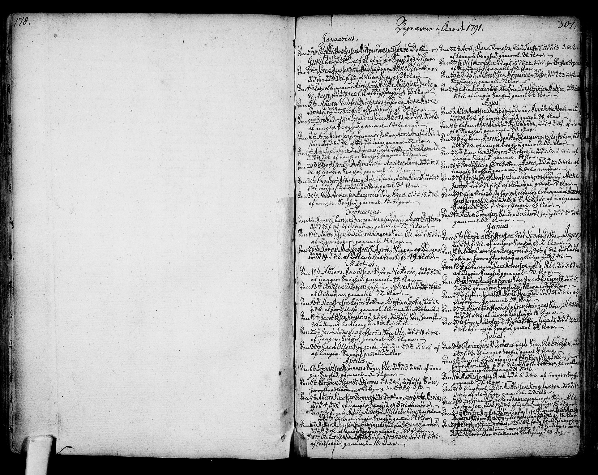 Nøtterøy kirkebøker, SAKO/A-354/F/Fa/L0003: Ministerialbok nr. I 3, 1791-1814, s. 300-301