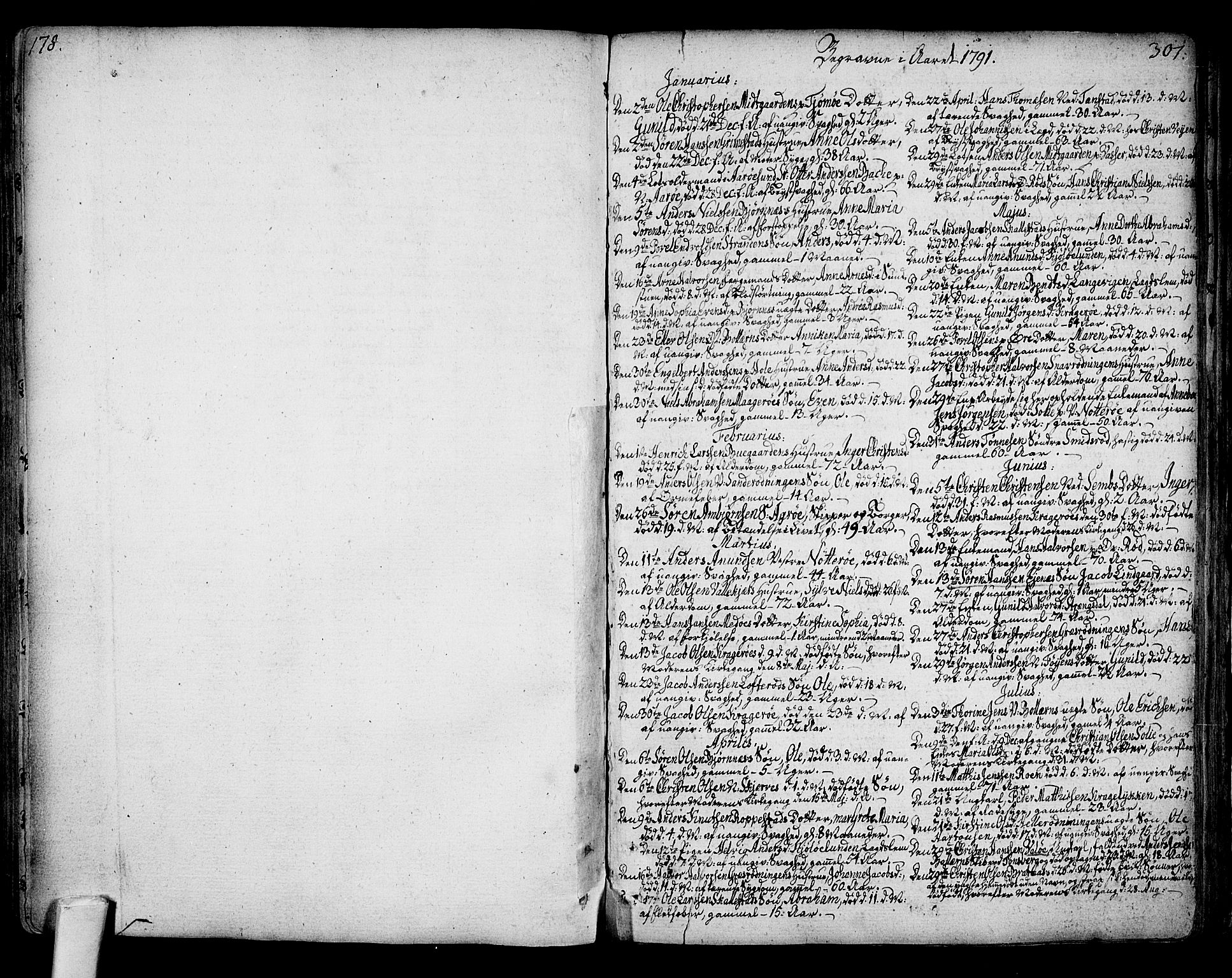 Nøtterøy kirkebøker, AV/SAKO-A-354/F/Fa/L0003: Ministerialbok nr. I 3, 1791-1814, s. 300-301