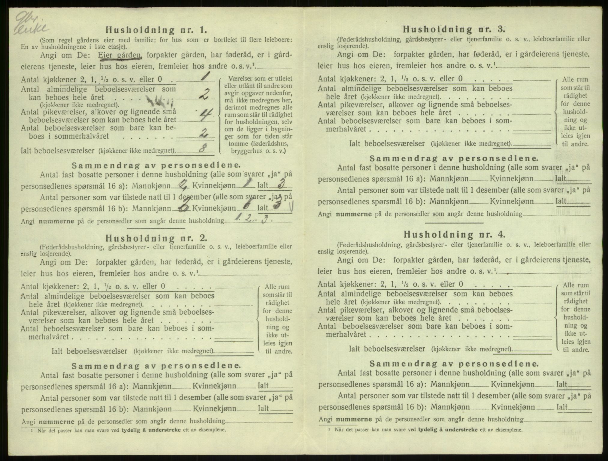 SAB, Folketelling 1920 for 1266 Masfjorden herred, 1920, s. 639