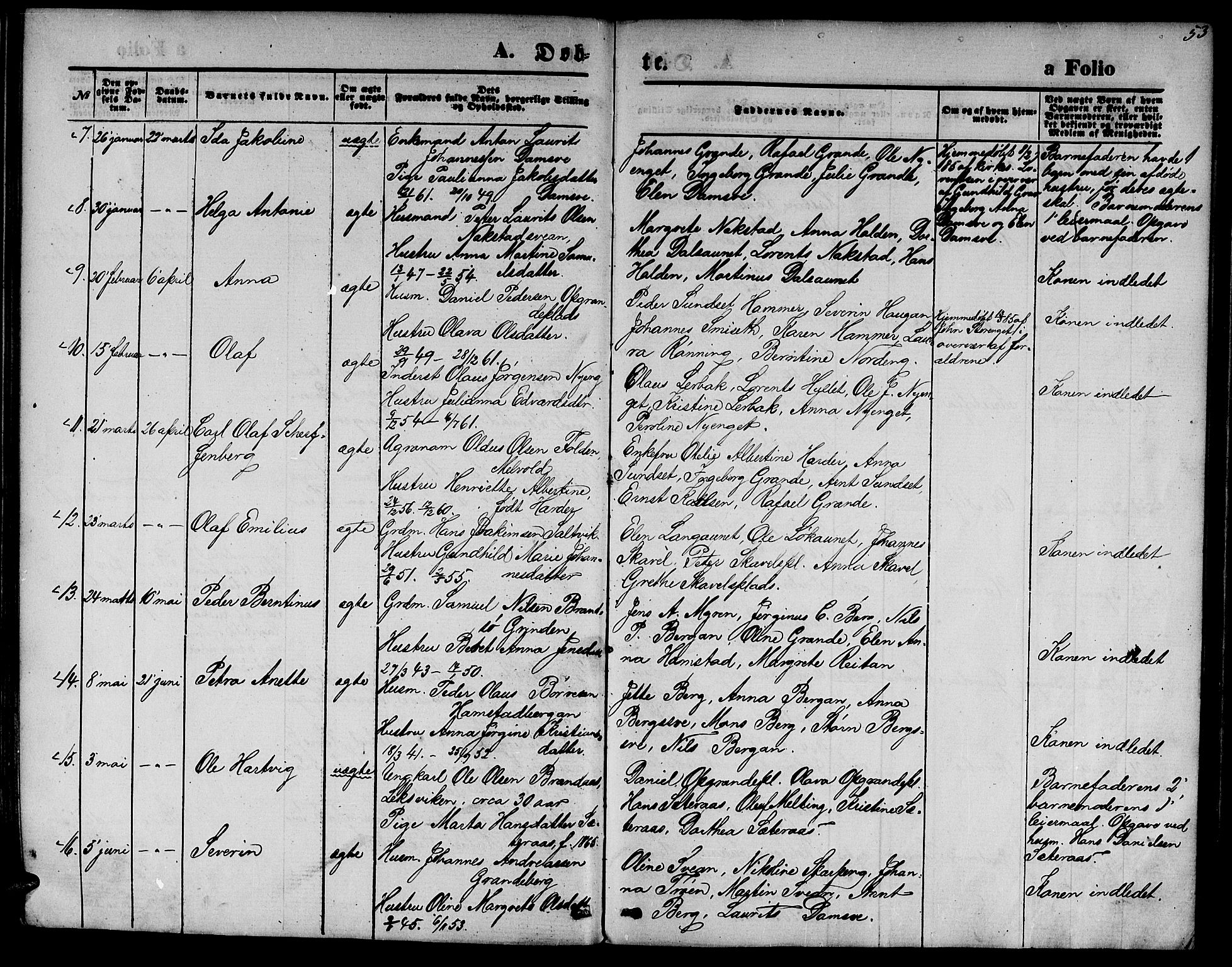 Ministerialprotokoller, klokkerbøker og fødselsregistre - Nord-Trøndelag, AV/SAT-A-1458/733/L0326: Klokkerbok nr. 733C01, 1871-1887, s. 53