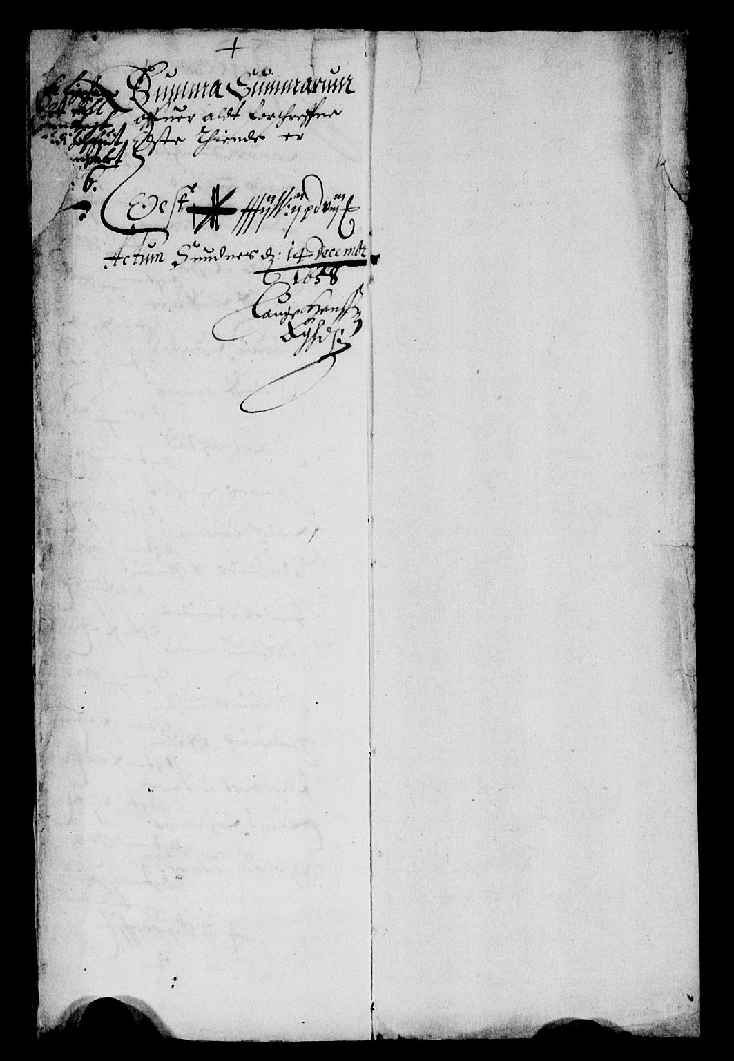 Rentekammeret inntil 1814, Reviderte regnskaper, Lensregnskaper, AV/RA-EA-5023/R/Rb/Rbw/L0137: Trondheim len, 1658-1659