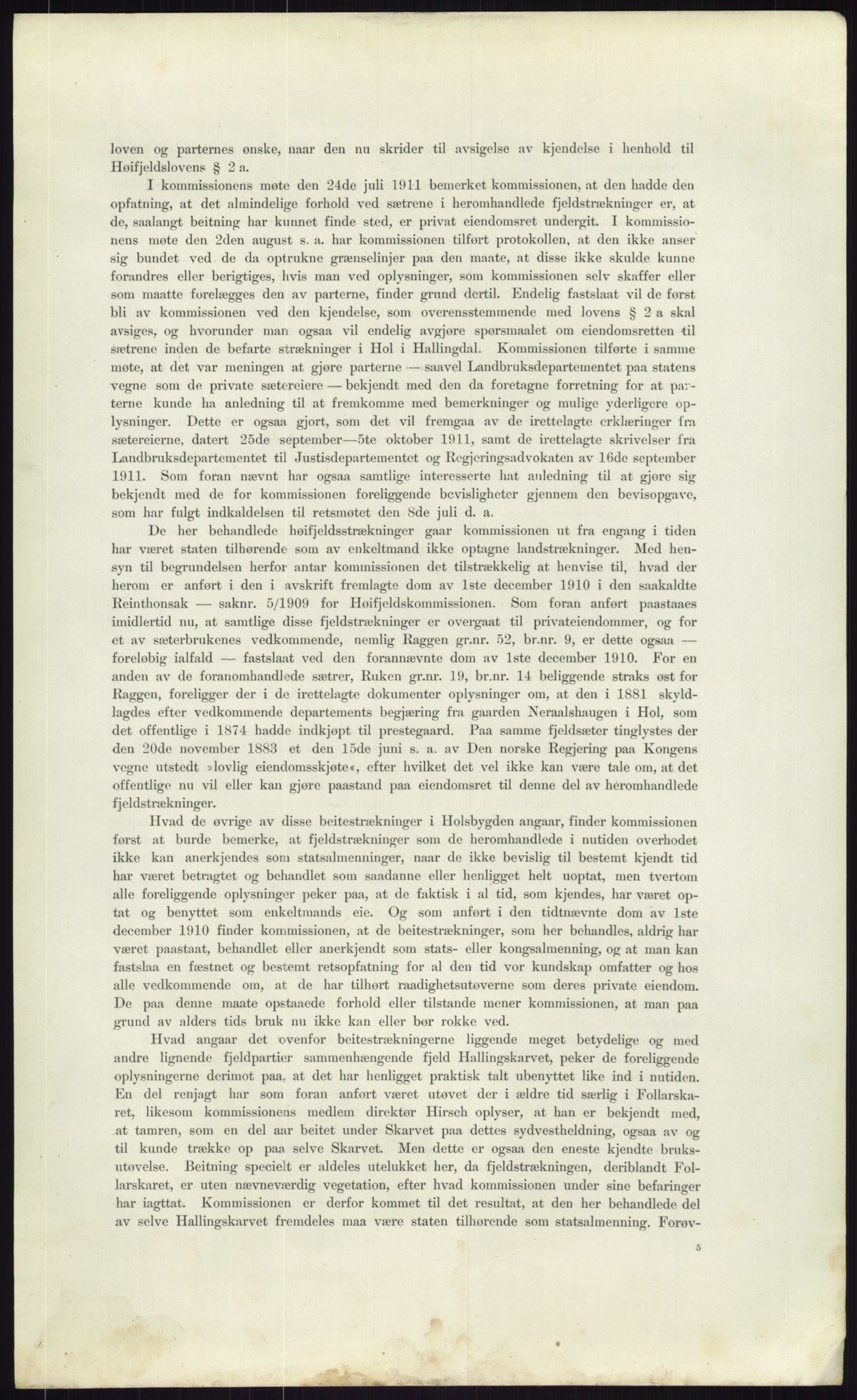 Høyfjellskommisjonen, AV/RA-S-1546/X/Xa/L0001: Nr. 1-33, 1909-1953, s. 953