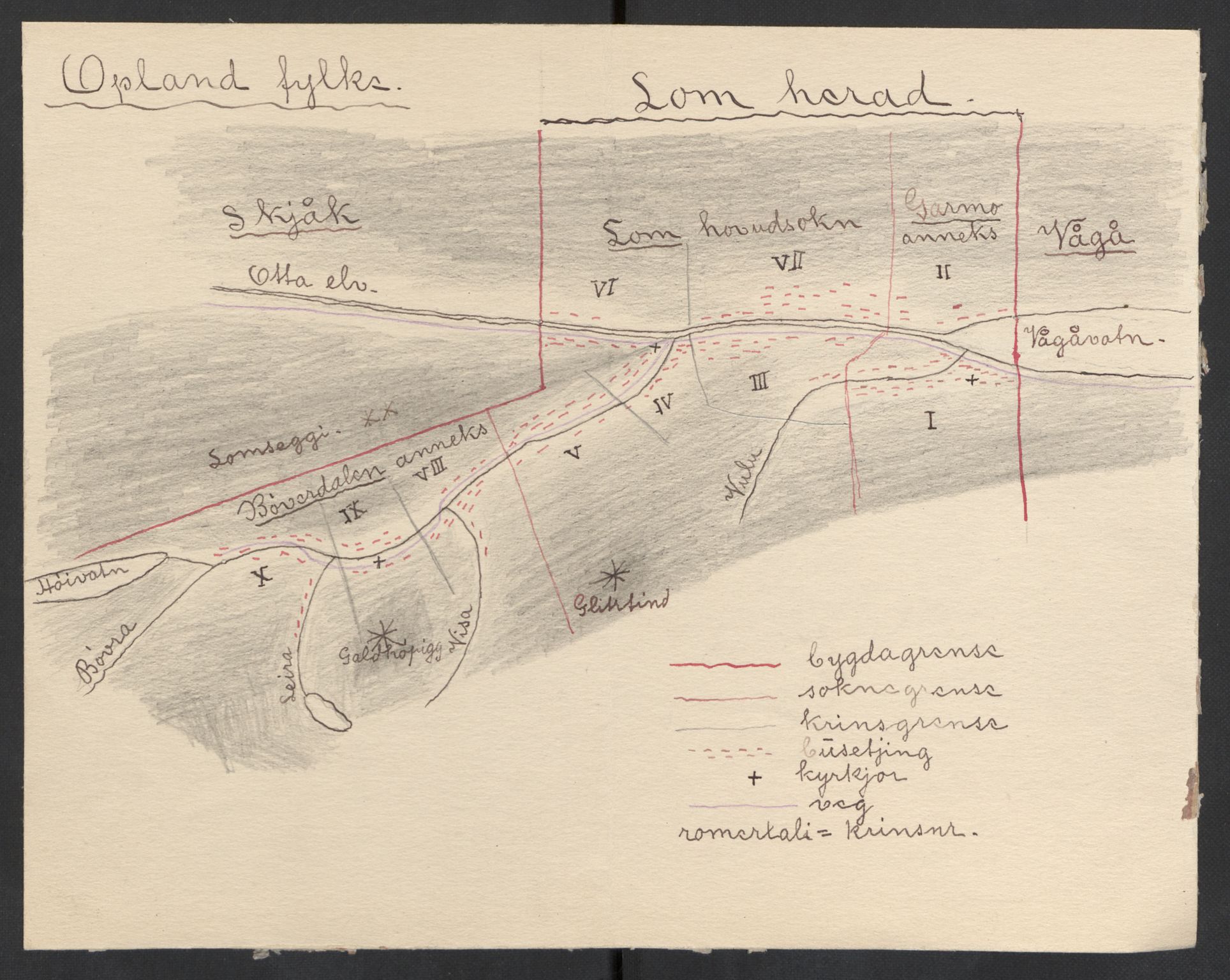 SAH, Folketelling 1920 for 0514 Lom herred, 1920, s. 3