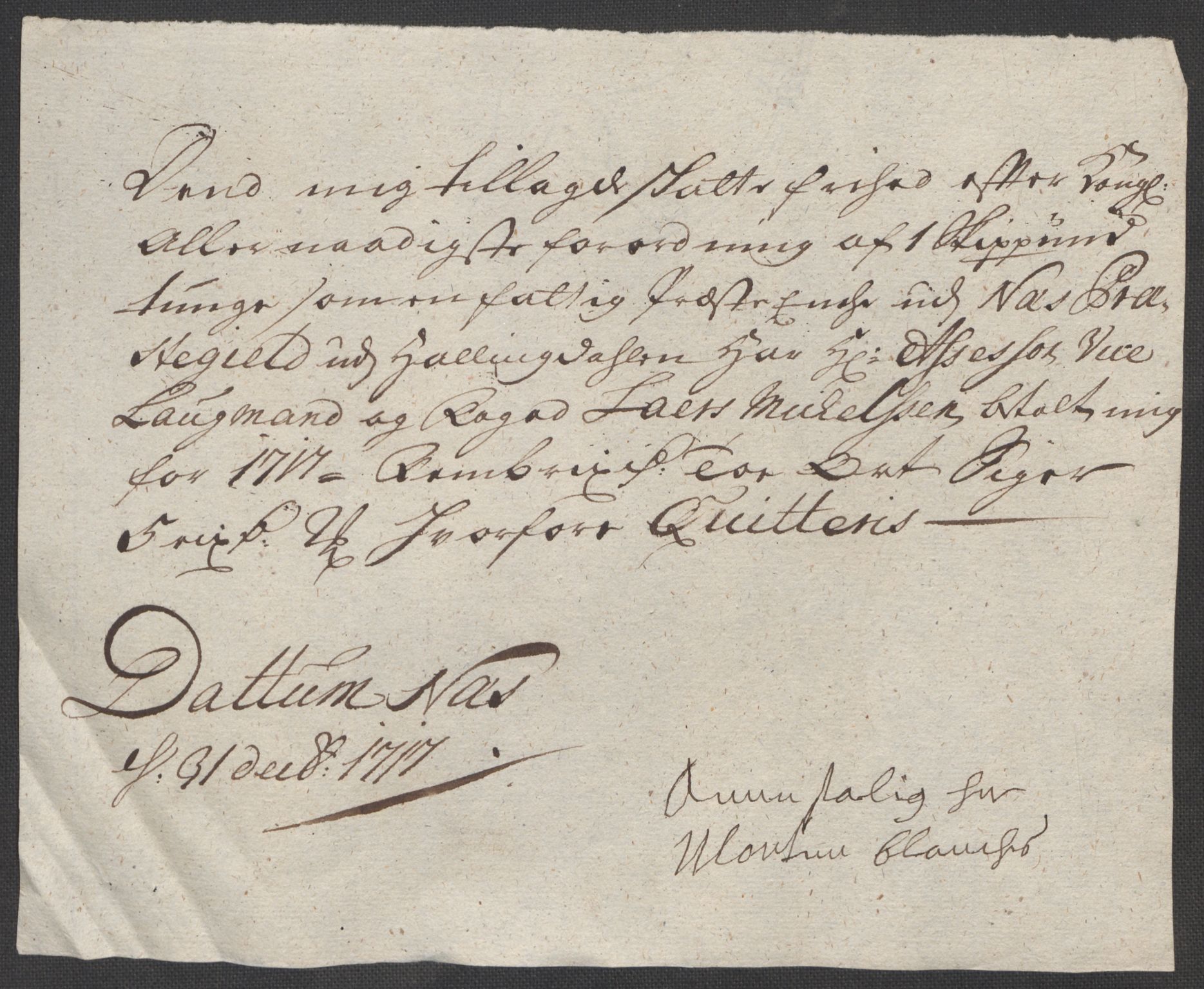 Rentekammeret inntil 1814, Reviderte regnskaper, Fogderegnskap, RA/EA-4092/R23/L1475: Fogderegnskap Ringerike og Hallingdal, 1717, s. 236