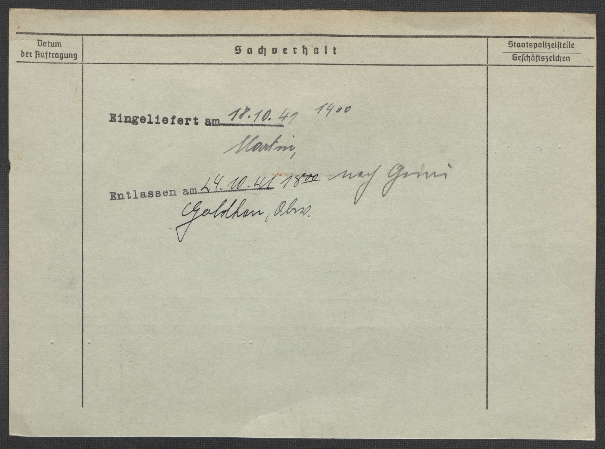 Befehlshaber der Sicherheitspolizei und des SD, RA/RAFA-5969/E/Ea/Eaa/L0005: Register over norske fanger i Møllergata 19: Hø-Kj, 1940-1945, s. 111
