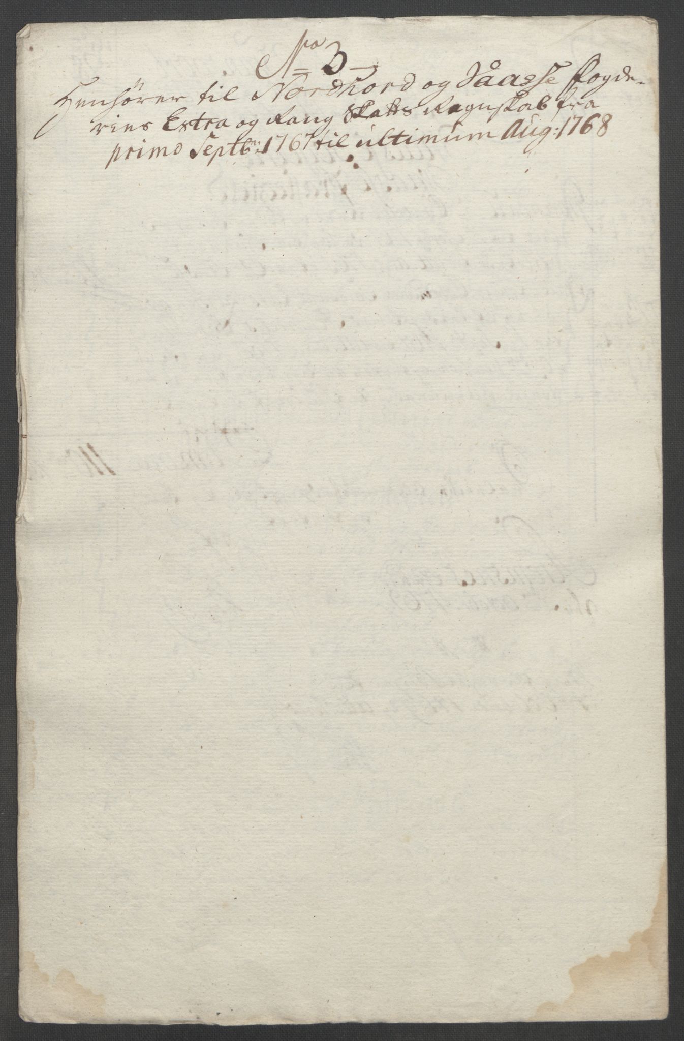 Rentekammeret inntil 1814, Reviderte regnskaper, Fogderegnskap, RA/EA-4092/R51/L3303: Ekstraskatten Nordhordland og Voss, 1762-1772, s. 183