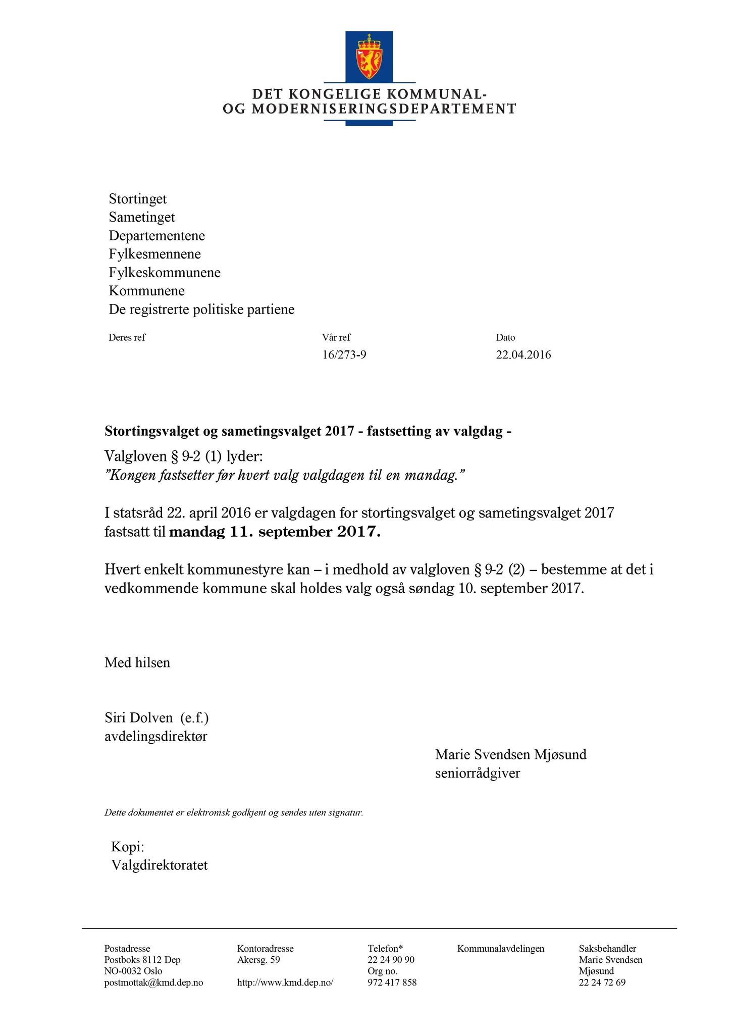 Klæbu Kommune, TRKO/KK/10-VS/L002: Valgstyret - Møtedokumenter, 2016, s. 37