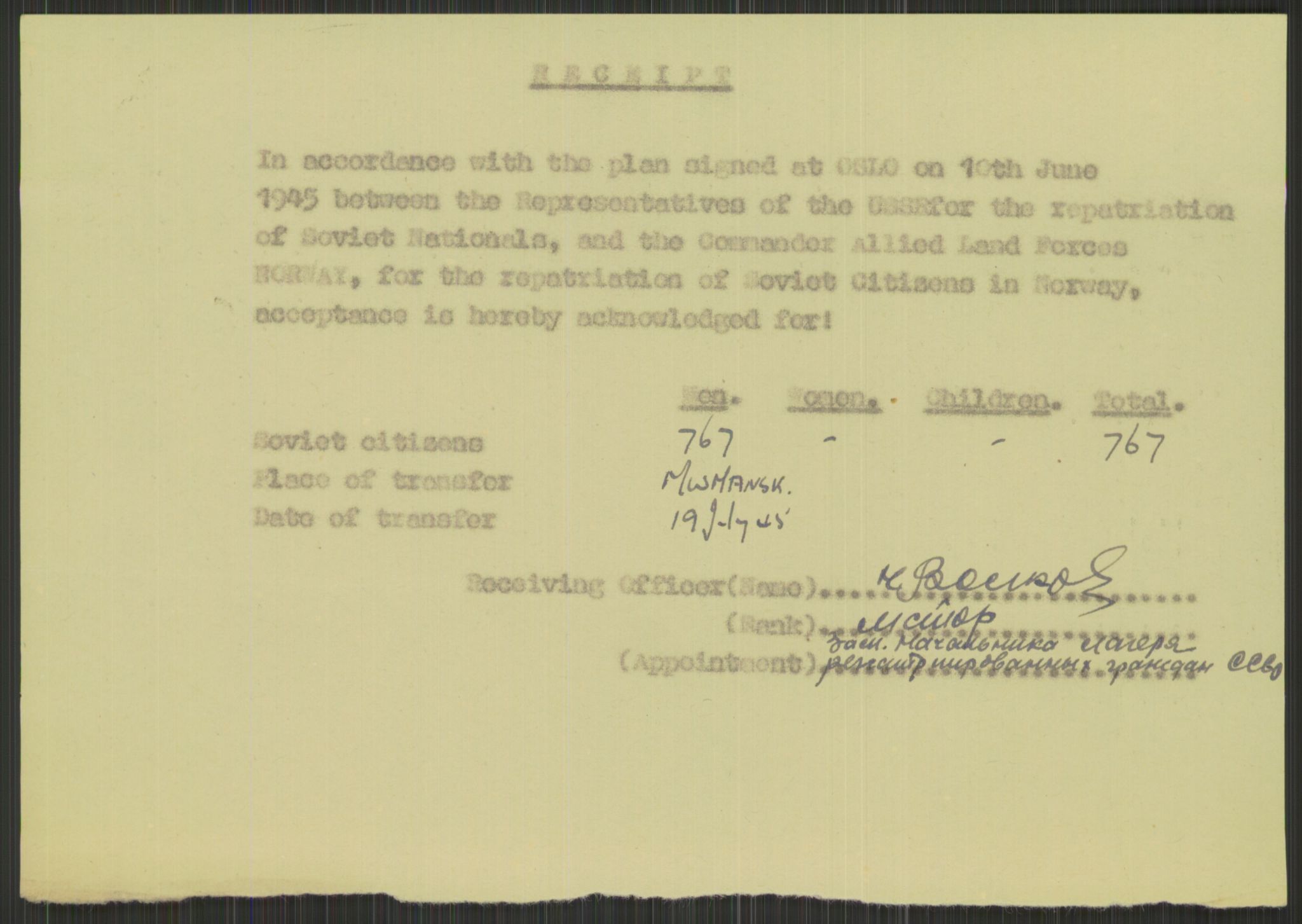 Flyktnings- og fangedirektoratet, Repatrieringskontoret, AV/RA-S-1681/D/Db/L0015: Displaced Persons (DPs) og sivile tyskere, 1945-1948, s. 807