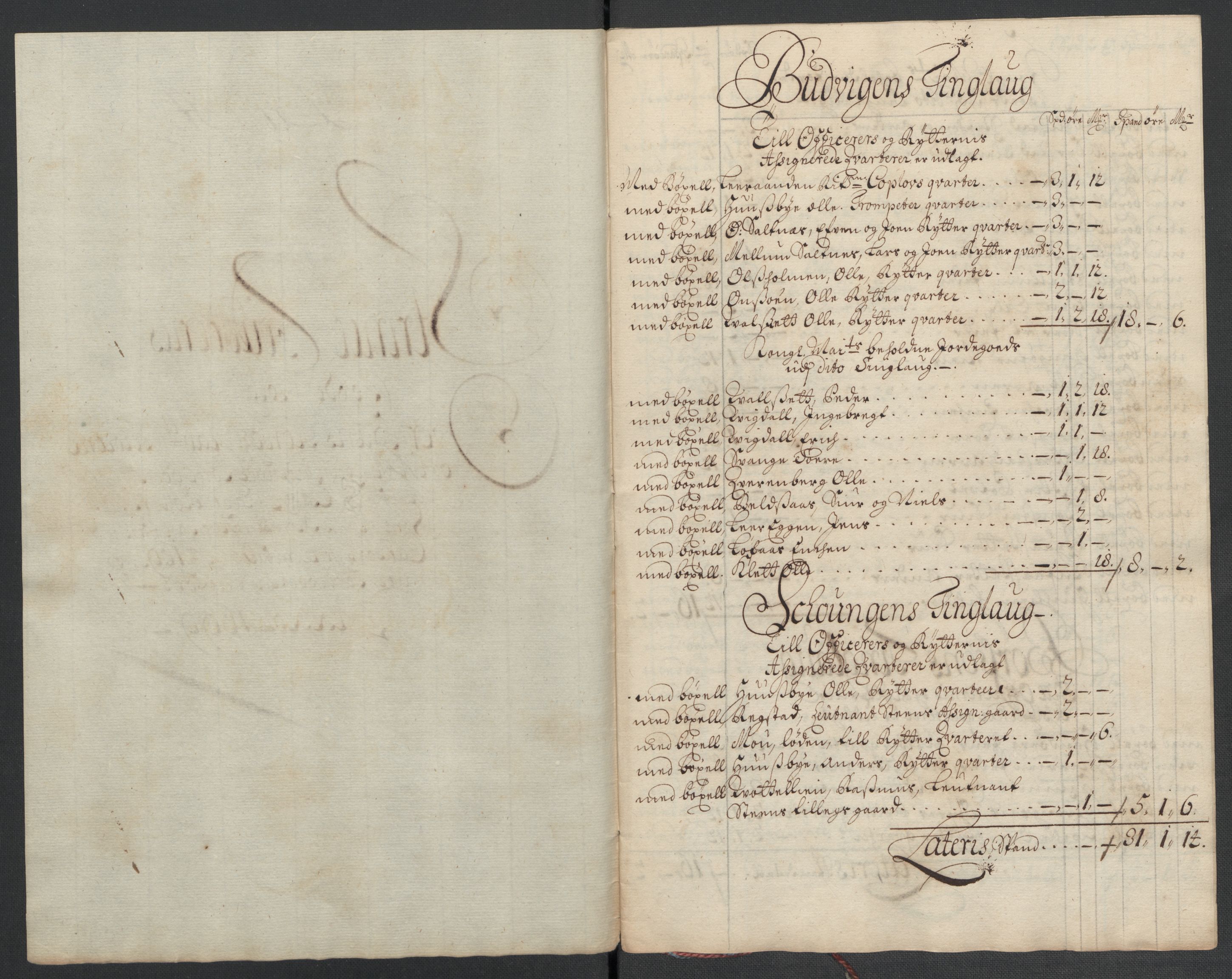Rentekammeret inntil 1814, Reviderte regnskaper, Fogderegnskap, RA/EA-4092/R61/L4107: Fogderegnskap Strinda og Selbu, 1698-1700, s. 254
