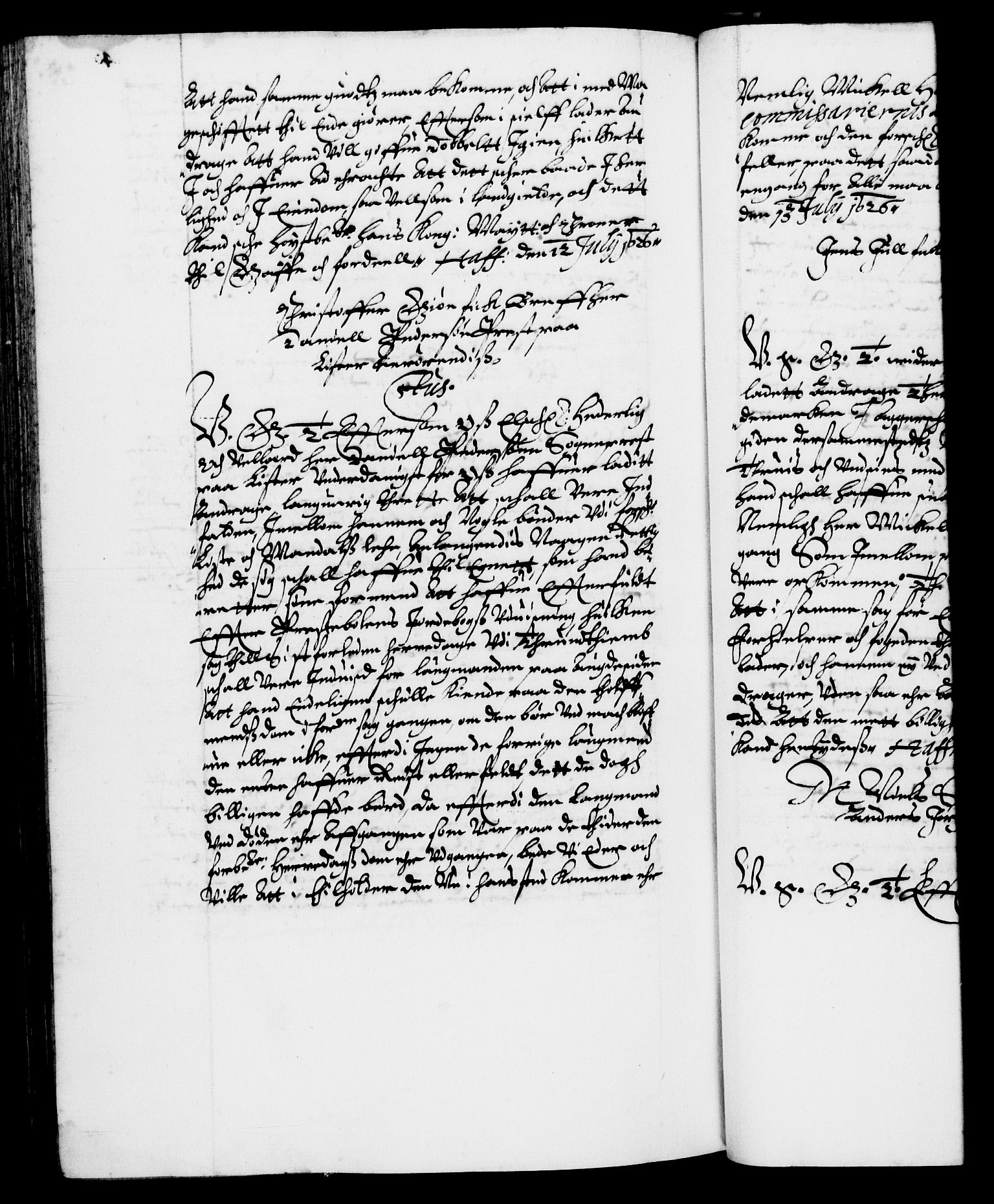 Danske Kanselli 1572-1799, RA/EA-3023/F/Fc/Fca/Fcab/L0004: Norske tegnelser (mikrofilm), 1617-1627, s. 549b