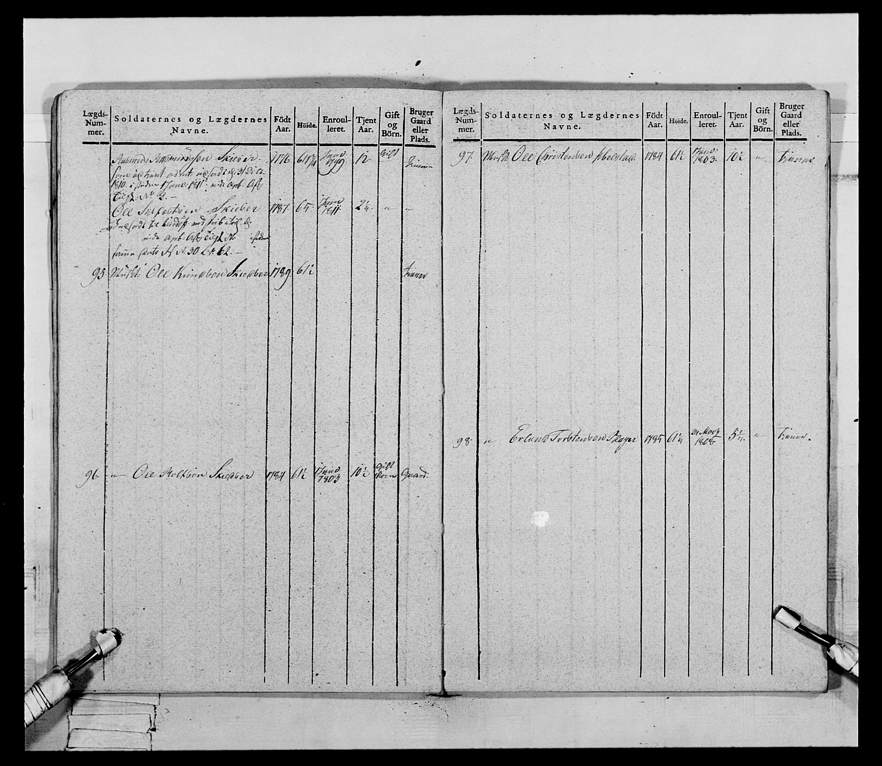 Generalitets- og kommissariatskollegiet, Det kongelige norske kommissariatskollegium, RA/EA-5420/E/Eh/L0069: Opplandske gevorbne infanteriregiment, 1810-1818, s. 643