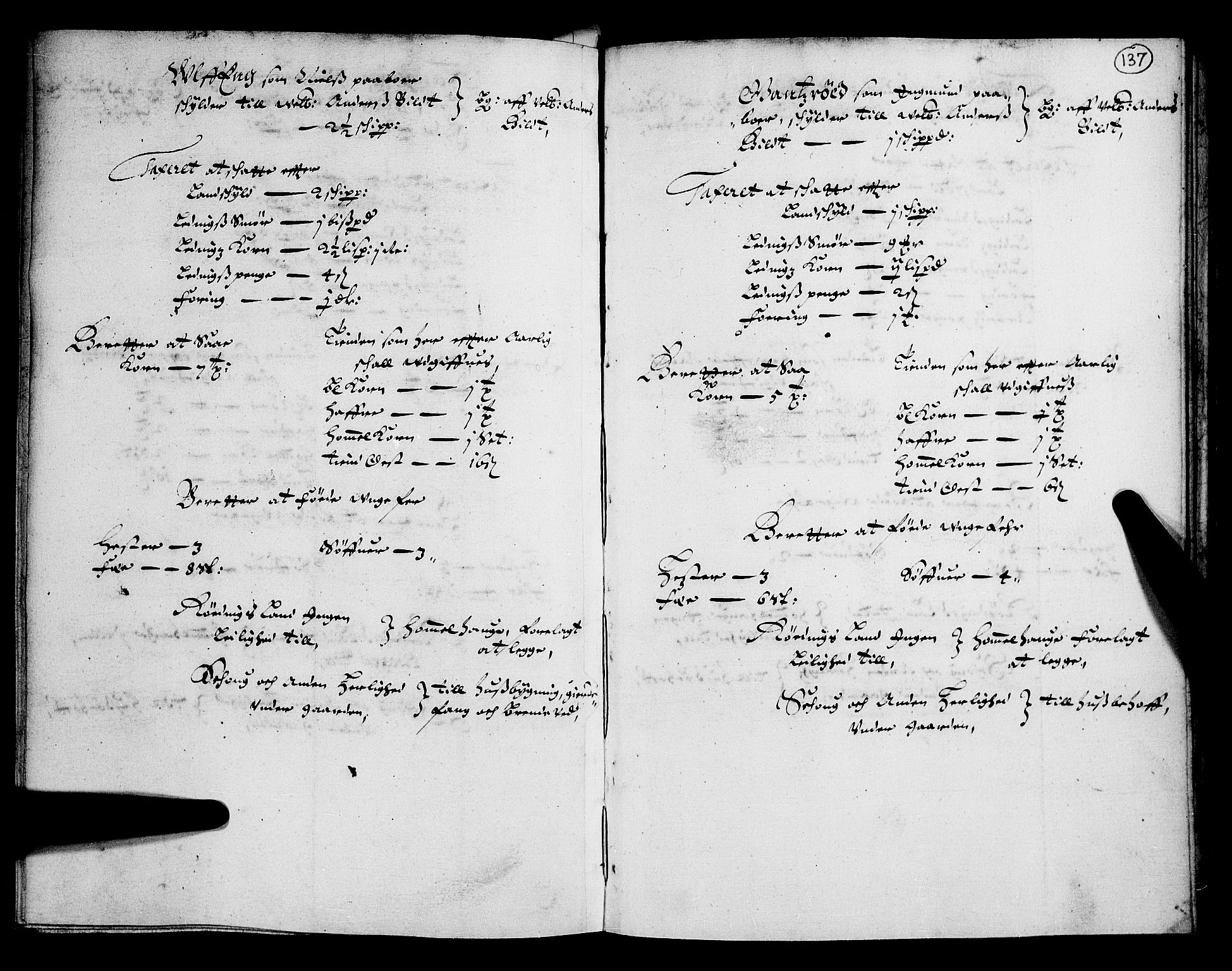 Rentekammeret inntil 1814, Realistisk ordnet avdeling, AV/RA-EA-4070/N/Nb/Nba/L0004: Tune, Veme, Åbygge og Hvaler, 1. del, 1667, s. 136b-137a