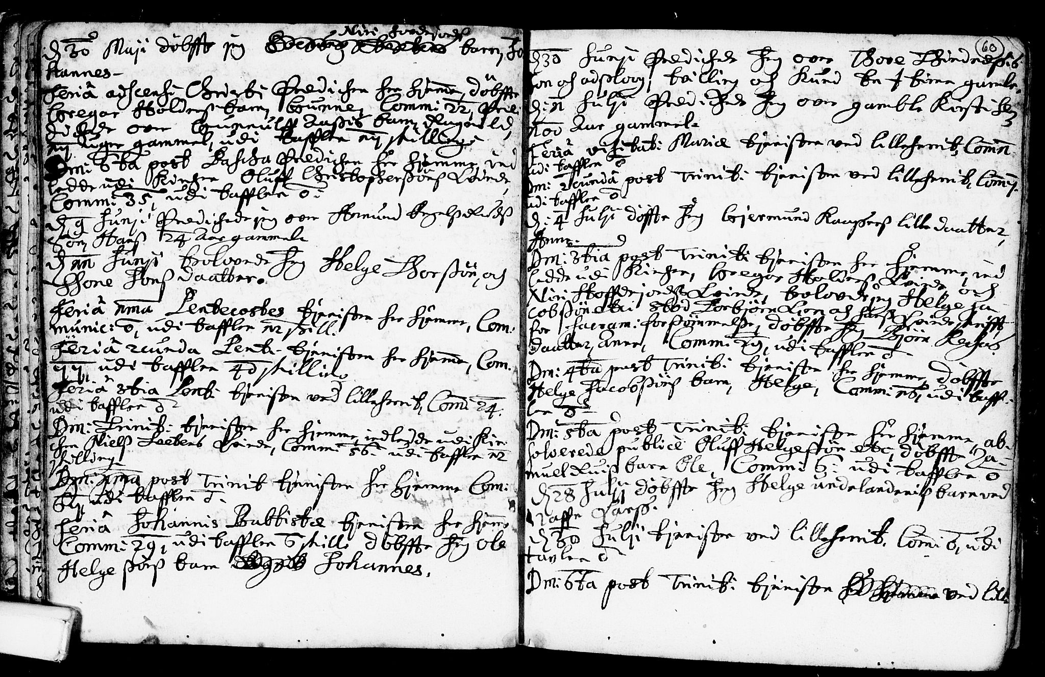 Heddal kirkebøker, SAKO/A-268/F/Fa/L0001: Ministerialbok nr. I 1, 1648-1699, s. 60