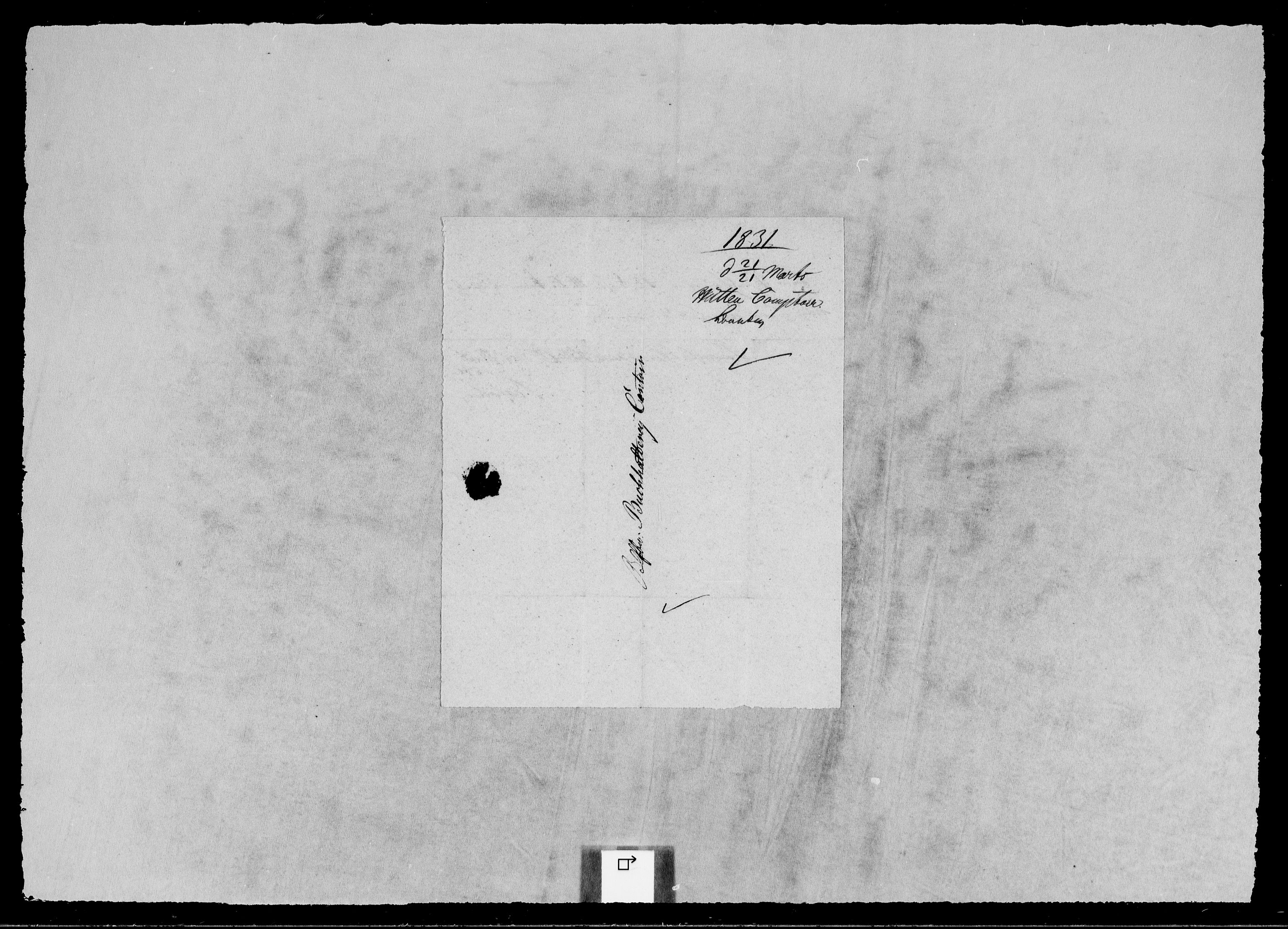 Modums Blaafarveværk, AV/RA-PA-0157/G/Gb/L0105/0001: -- / Innkomne brev A - L, 1830-1831, s. 14