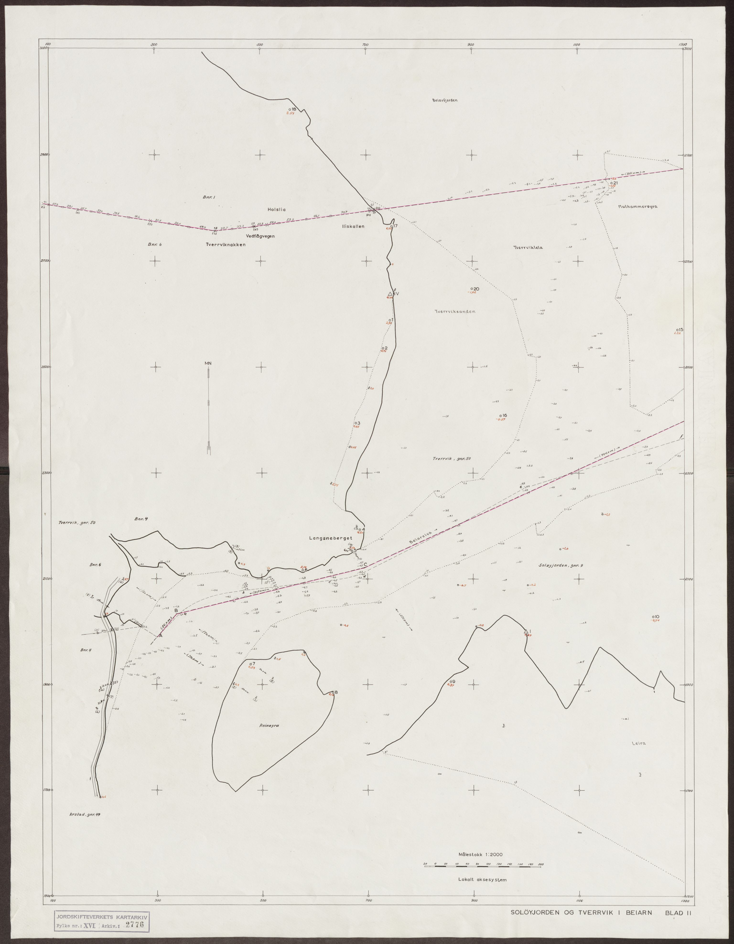 Jordskifteverkets kartarkiv, RA/S-3929/T, 1859-1988, s. 3580