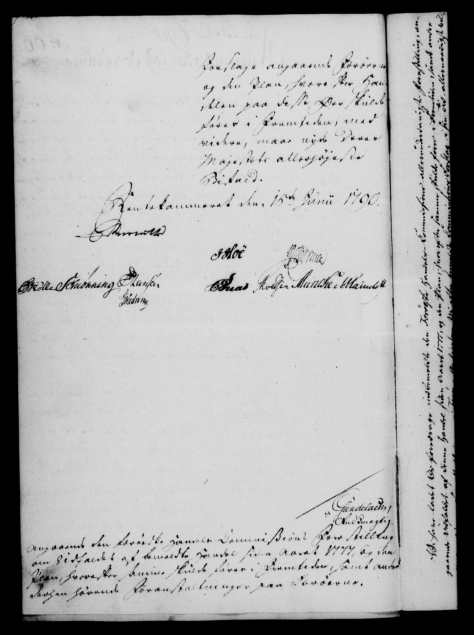 Rentekammeret, Kammerkanselliet, RA/EA-3111/G/Gf/Gfa/L0072: Norsk relasjons- og resolusjonsprotokoll (merket RK 52.72), 1790, s. 373