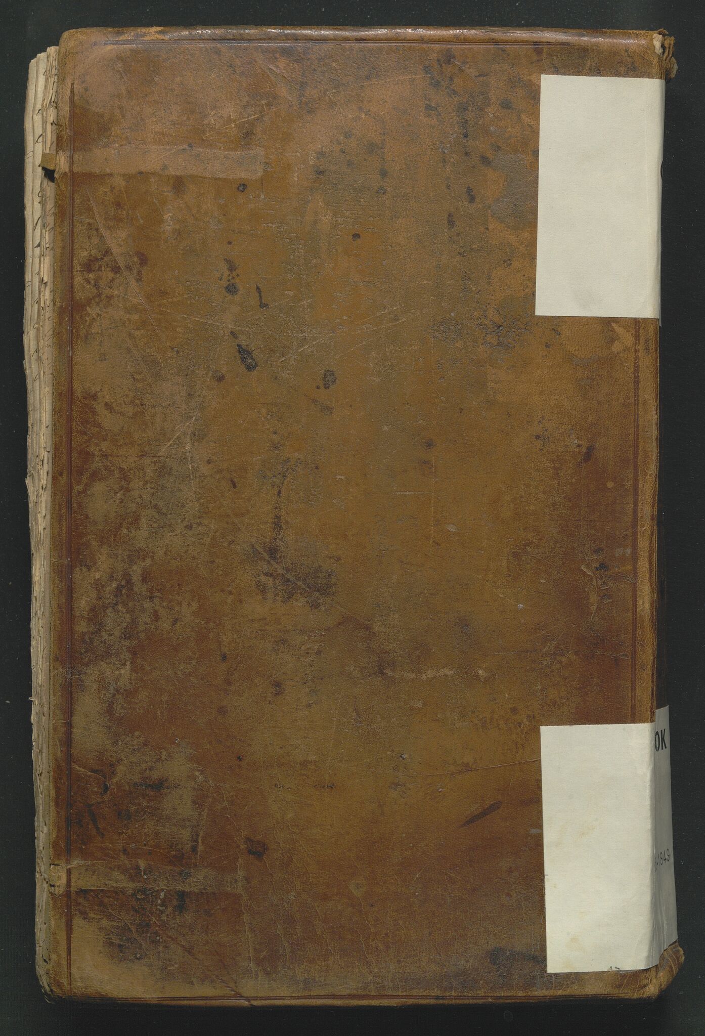 Mellom-Gudbrandsdal sorenskriveri, SAH/TING-038/G/Gb/L0001: Tingbok, 1835-1849