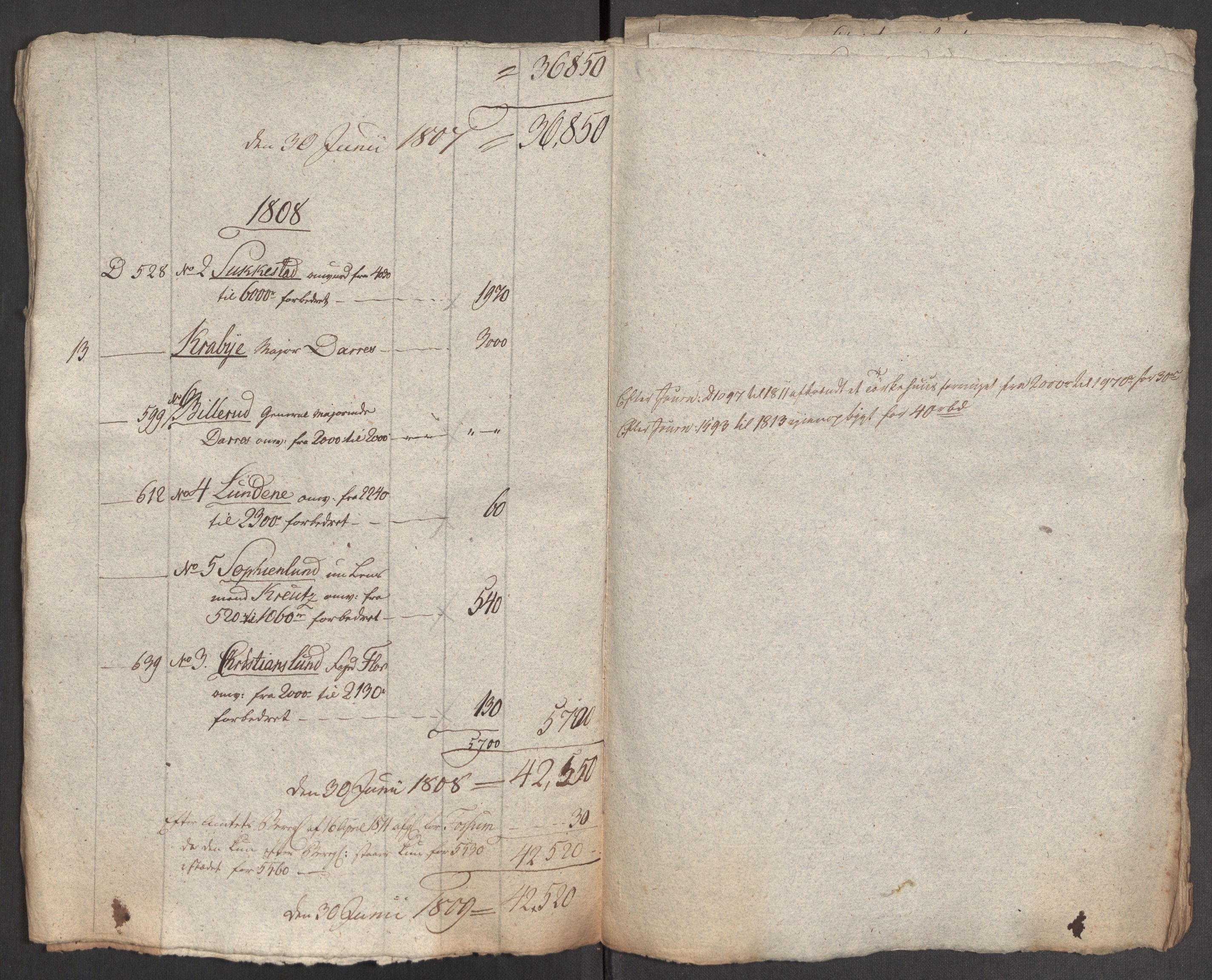 Kommersekollegiet, Brannforsikringskontoret 1767-1814, AV/RA-EA-5458/F/Fb/L0063/0001: Kristians amt / Registre, 1792-1813