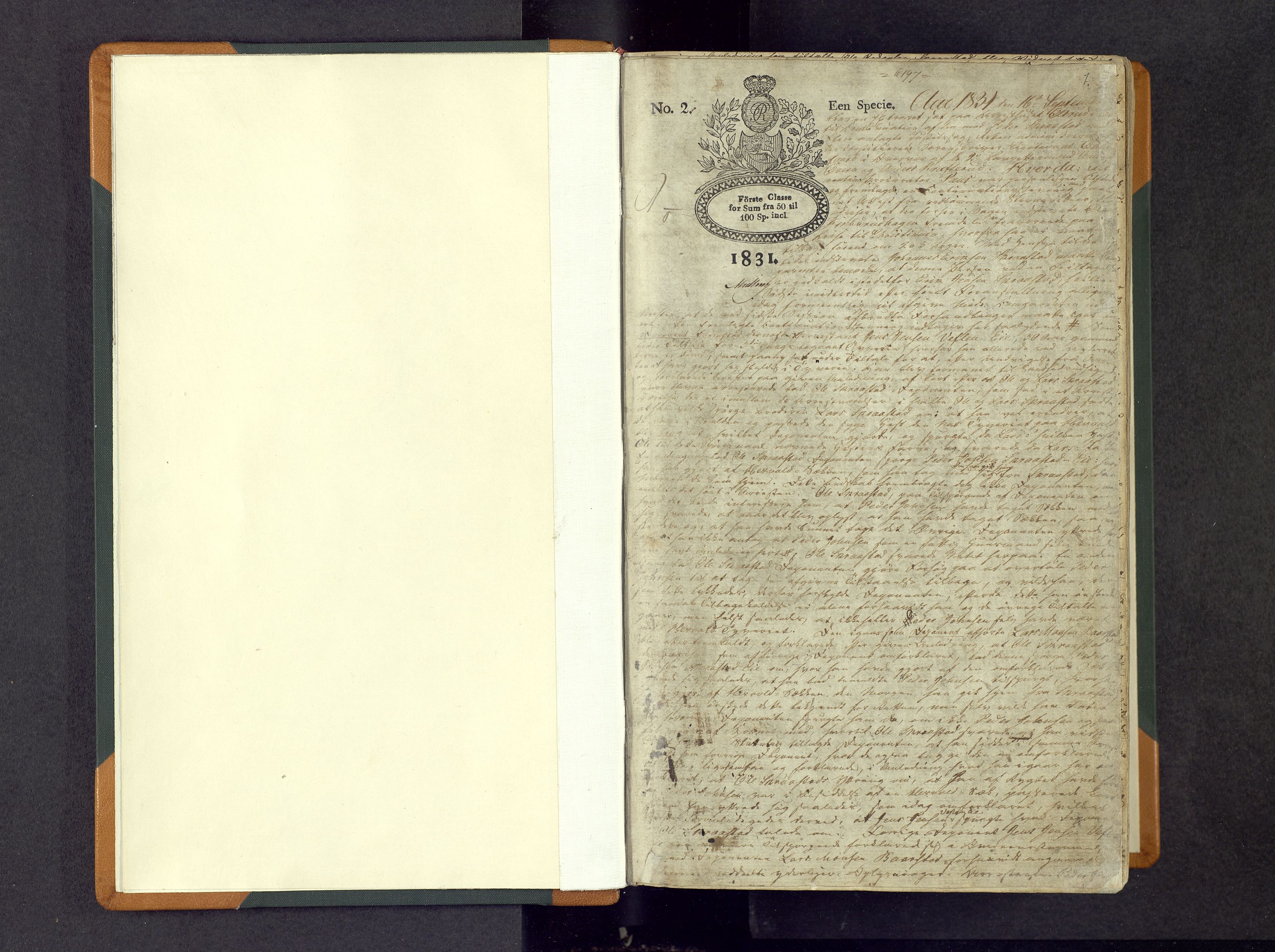 Sør-Hedmark sorenskriveri, AV/SAH-TING-014/G/Gc/Gca/L0006: Ekstrarettsprotokoll, 1831-1837, s. 0b-1a