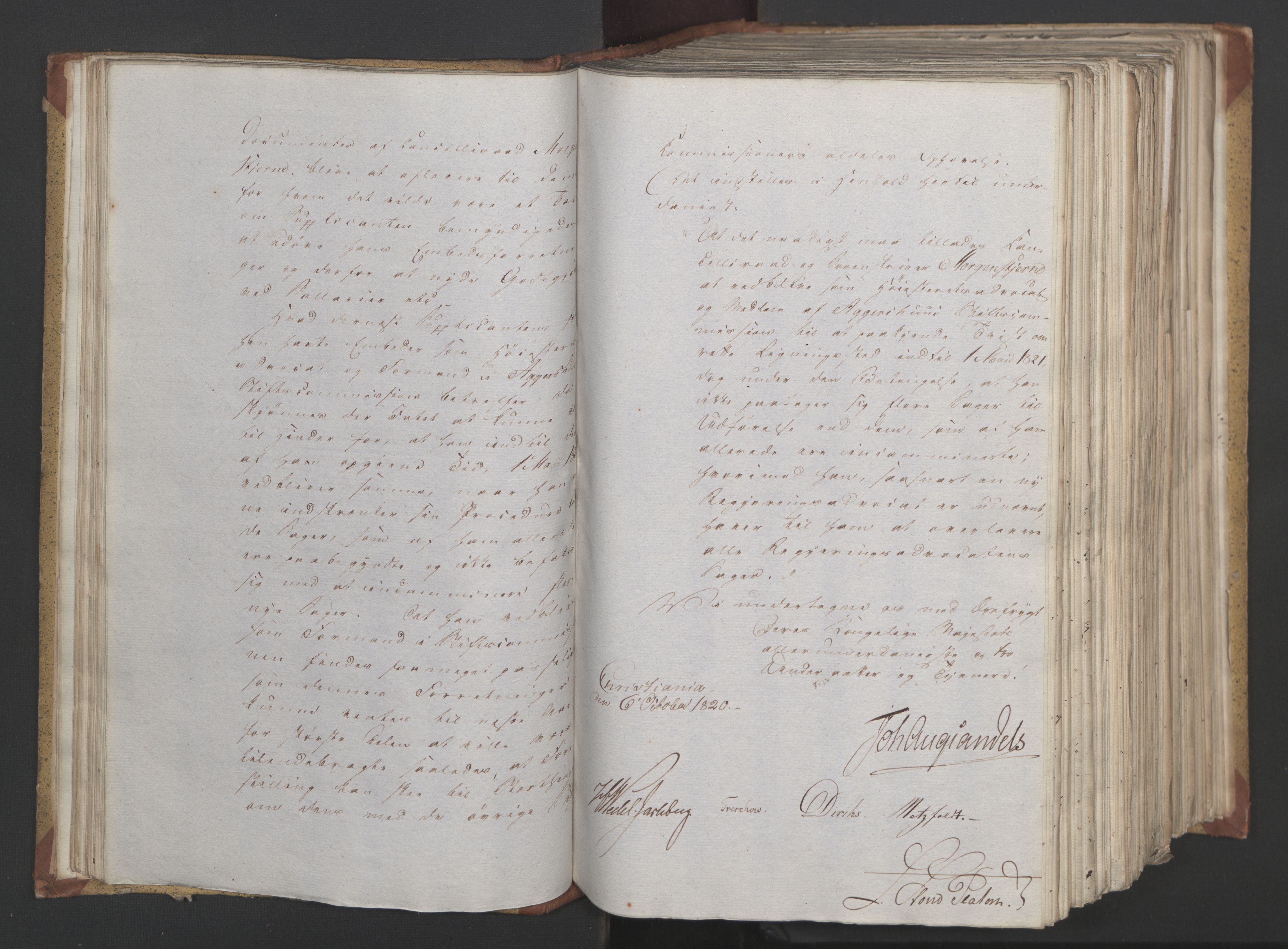 Statsrådsavdelingen i Stockholm, AV/RA-S-1003/D/Da/L0024: Regjeringsinnstillinger nr. 4663-4873, 1820, s. 41