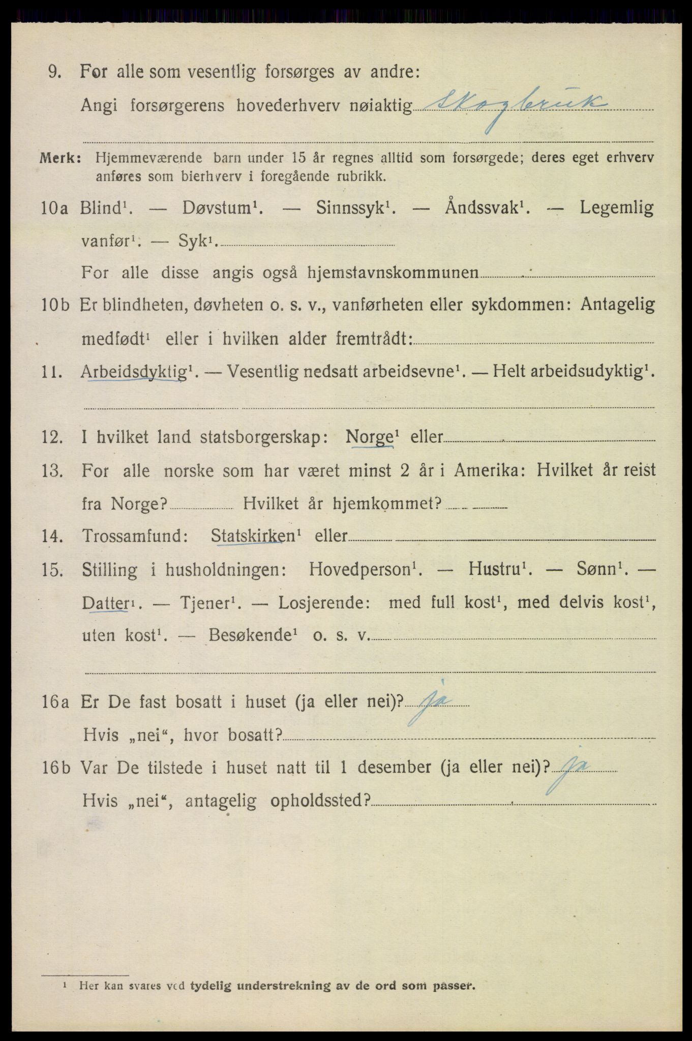 SAH, Folketelling 1920 for 0428 Trysil herred, 1920, s. 13010