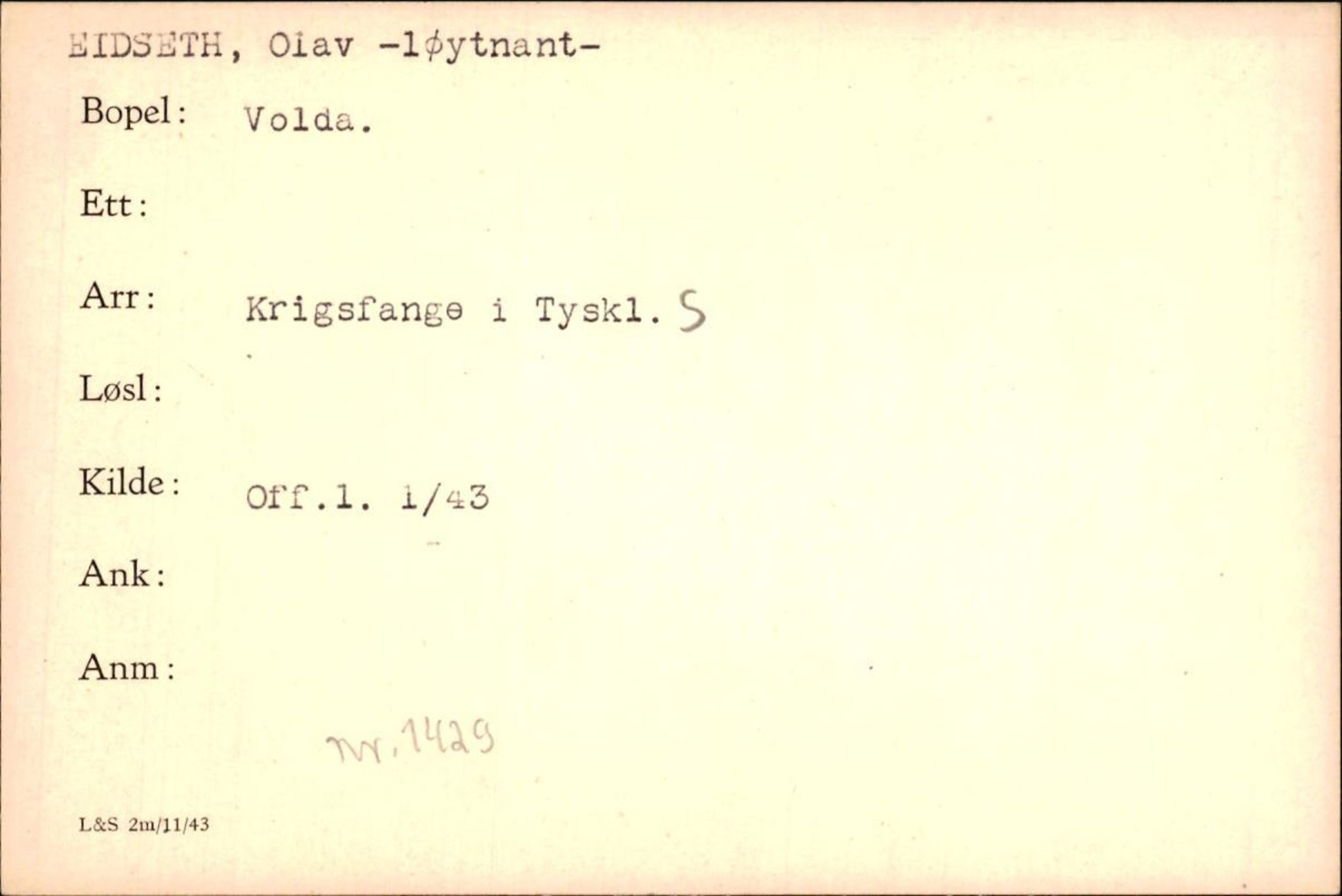 Forsvaret, Forsvarets krigshistoriske avdeling, AV/RA-RAFA-2017/Y/Yf/L0200: II-C-11-2102  -  Norske krigsfanger i Tyskland, 1940-1945, s. 201