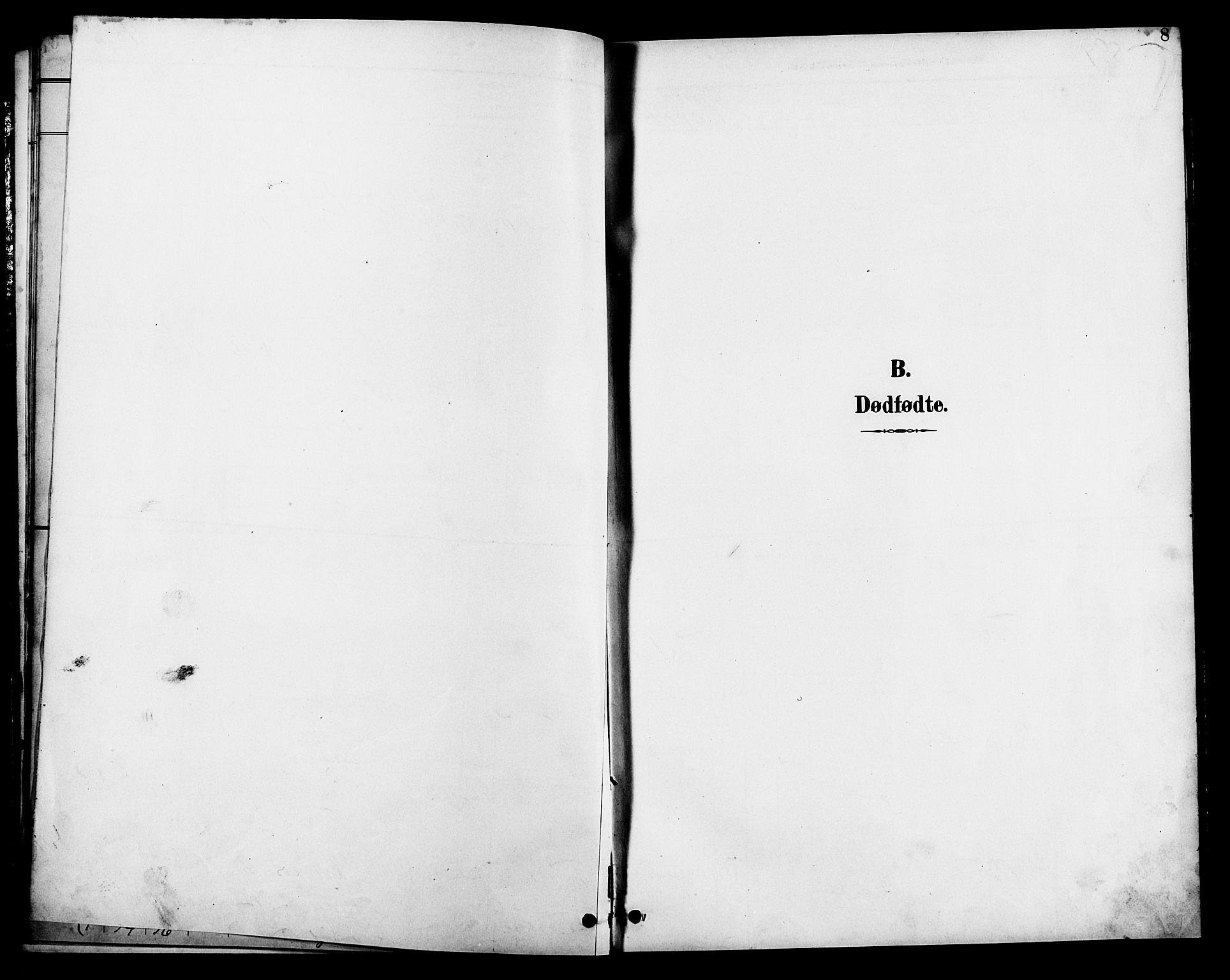 Bygland sokneprestkontor, AV/SAK-1111-0006/F/Fb/Fbc/L0002: Klokkerbok nr. B 2, 1895-1916, s. 8