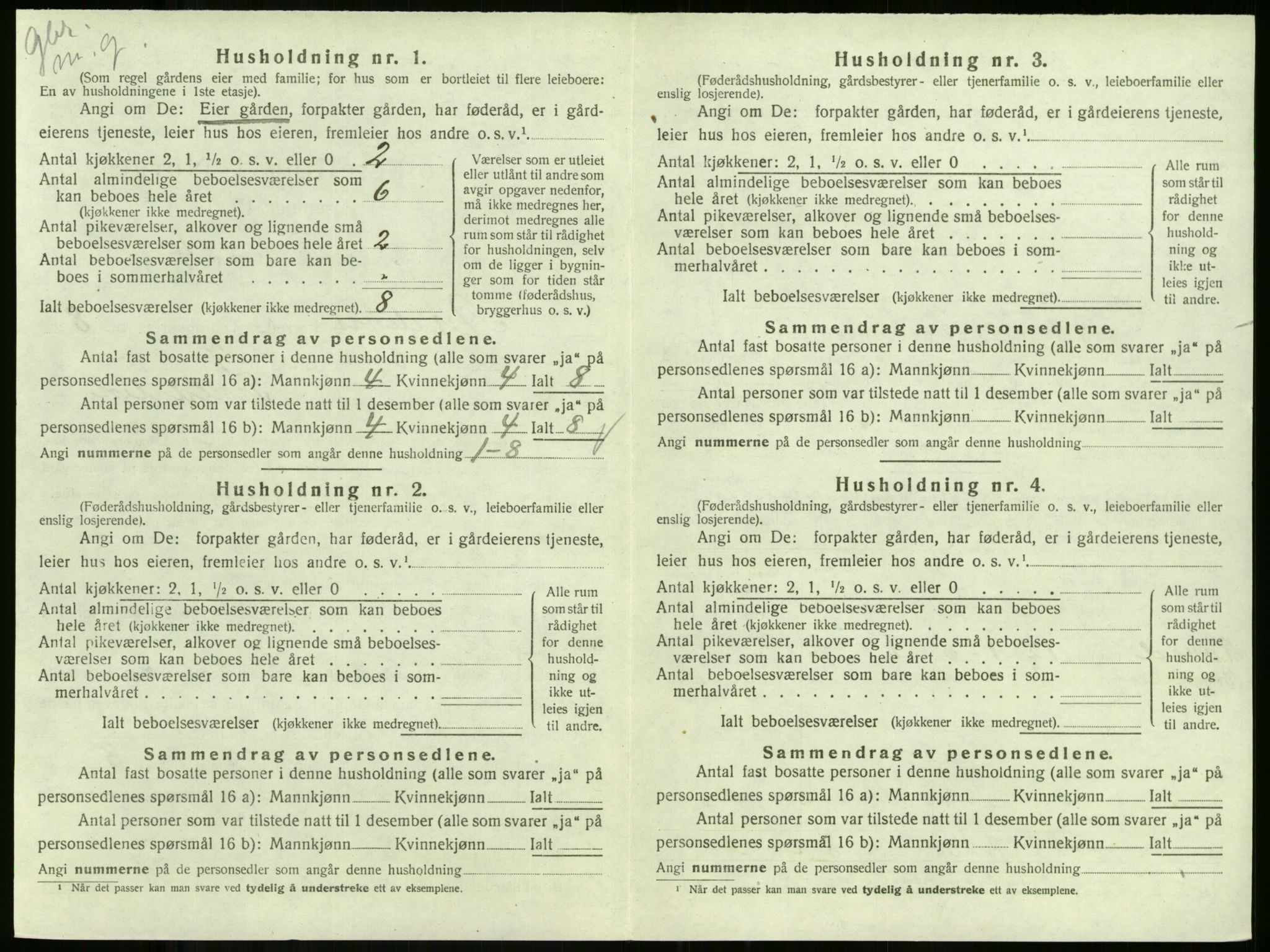 SAKO, Folketelling 1920 for 0719 Andebu herred, 1920, s. 469