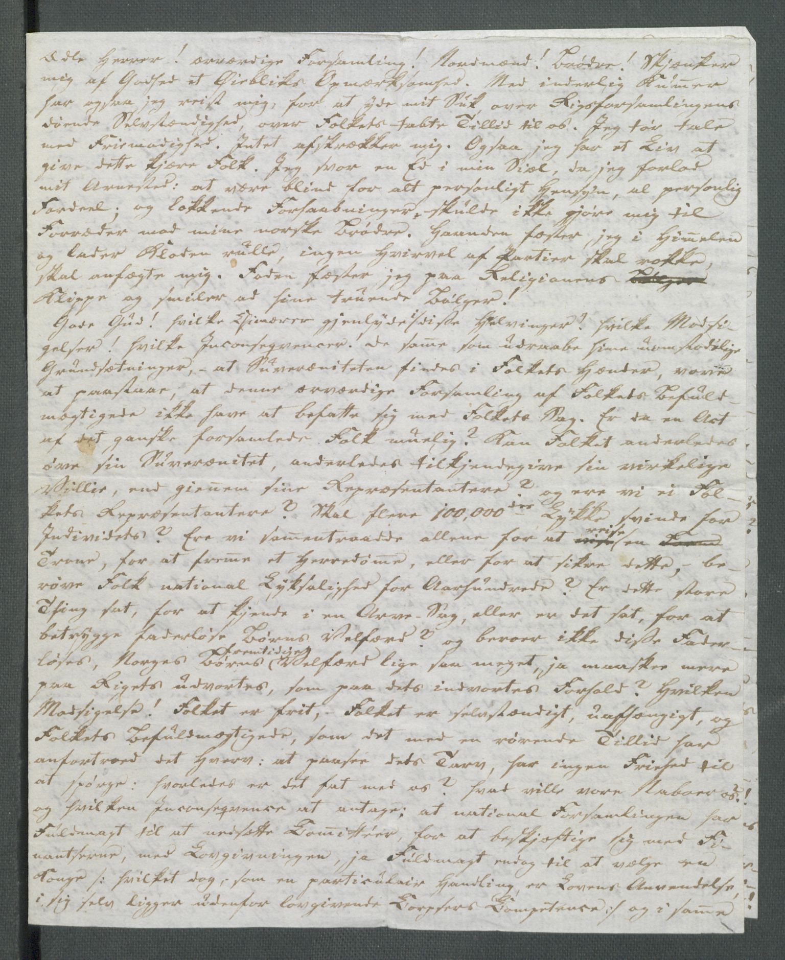 Forskjellige samlinger, Historisk-kronologisk samling, AV/RA-EA-4029/G/Ga/L0009A: Historisk-kronologisk samling. Dokumenter fra januar og ut september 1814. , 1814, s. 99