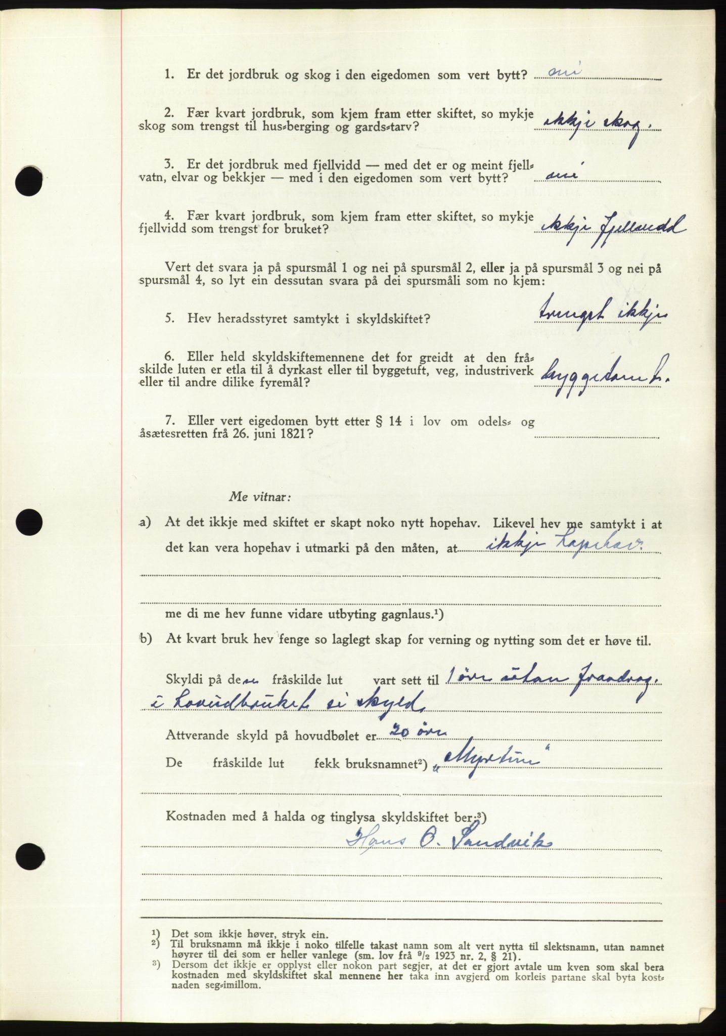 Søre Sunnmøre sorenskriveri, AV/SAT-A-4122/1/2/2C/L0081: Pantebok nr. 7A, 1947-1948, Dagboknr: 1662/1947