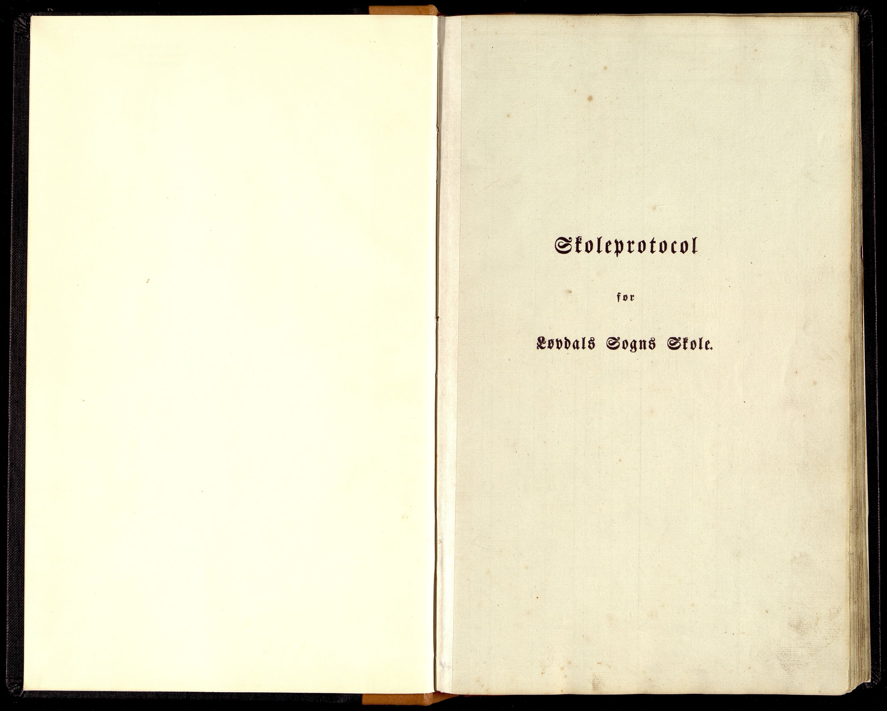 Øyslebø og Laudal kommune - Laudal Skole, ARKSOR/1021ØL559/H/L0002: Protokoll (d), 1855-1875