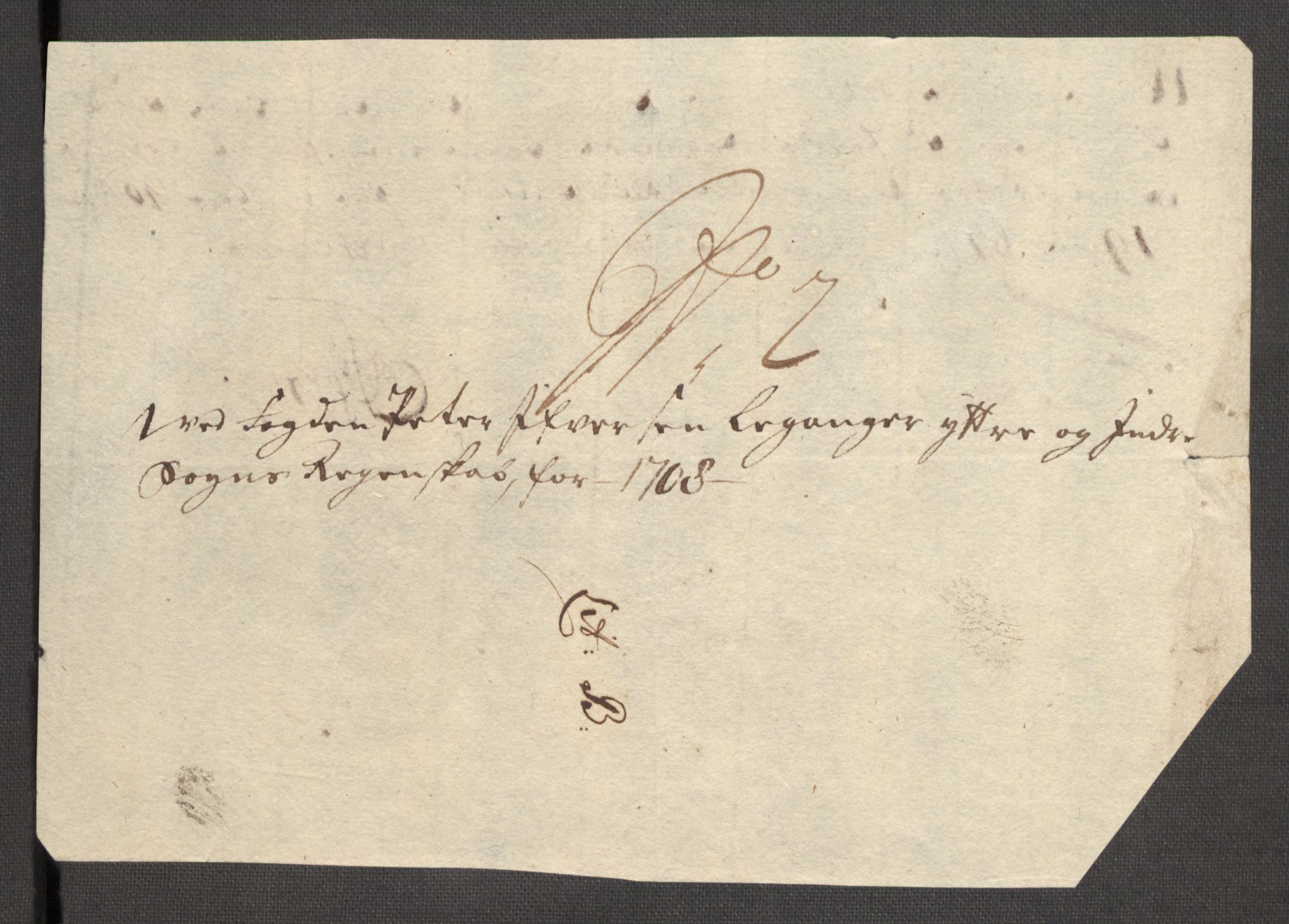 Rentekammeret inntil 1814, Reviderte regnskaper, Fogderegnskap, RA/EA-4092/R52/L3315: Fogderegnskap Sogn, 1708, s. 150