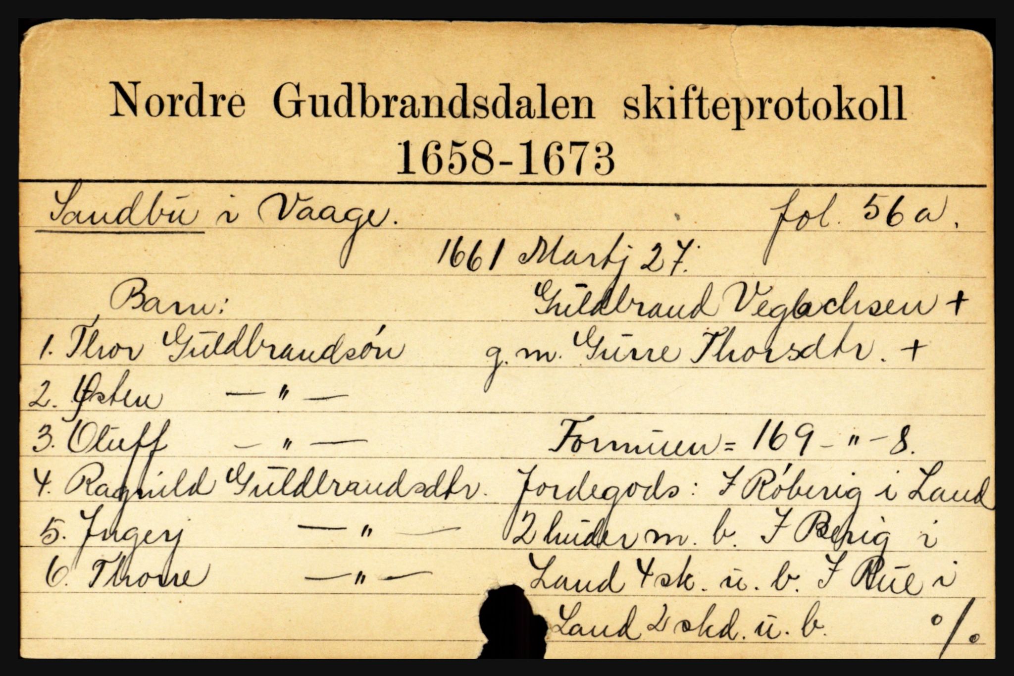 Nord-Gudbrandsdal tingrett, SAH/TING-002/J, 1658-1900, s. 11049