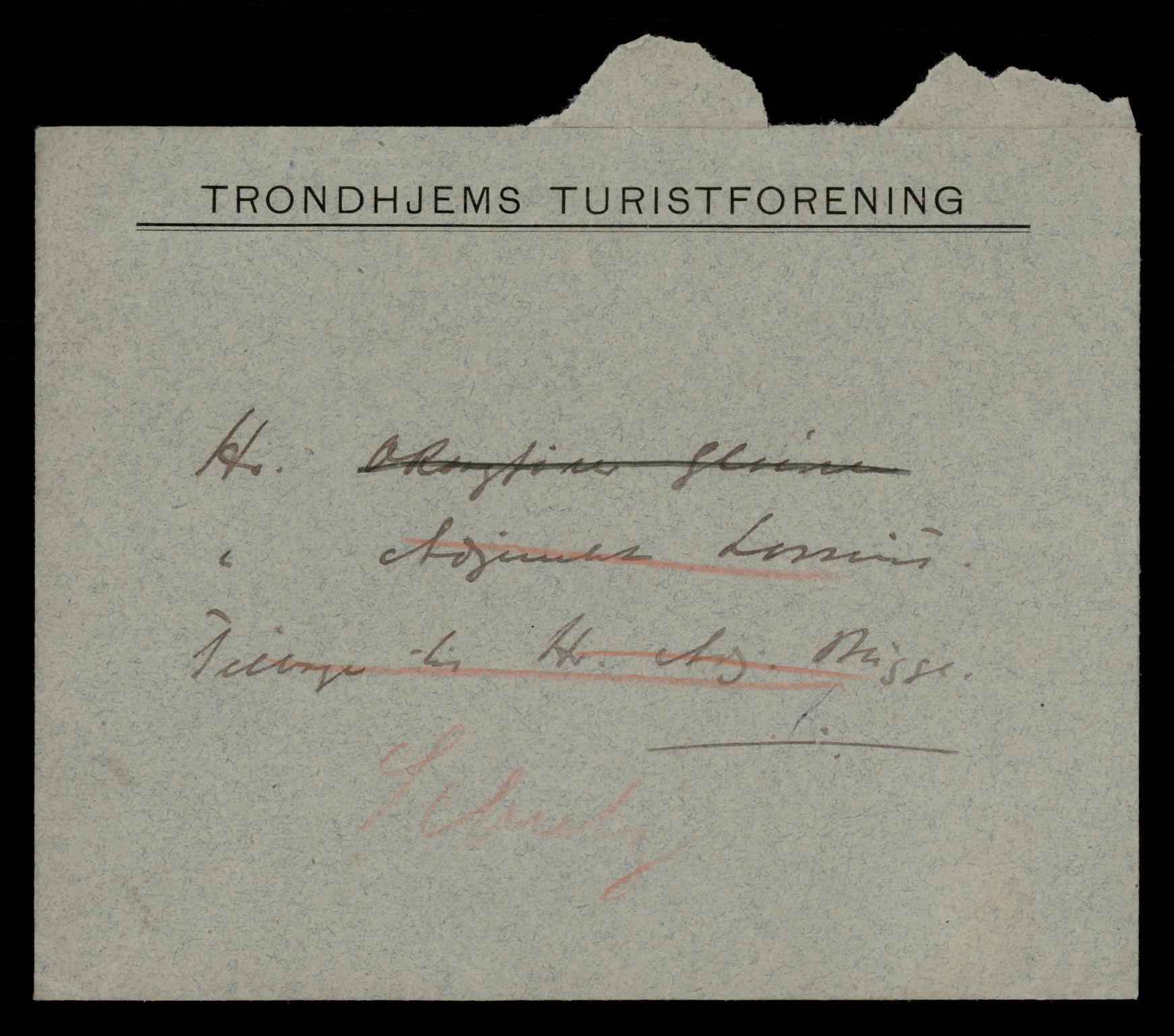 Trondhjems turistforening, AV/SAT-PA-0669/Da/L0005: Korrespondanse, 1898-1901, s. 160