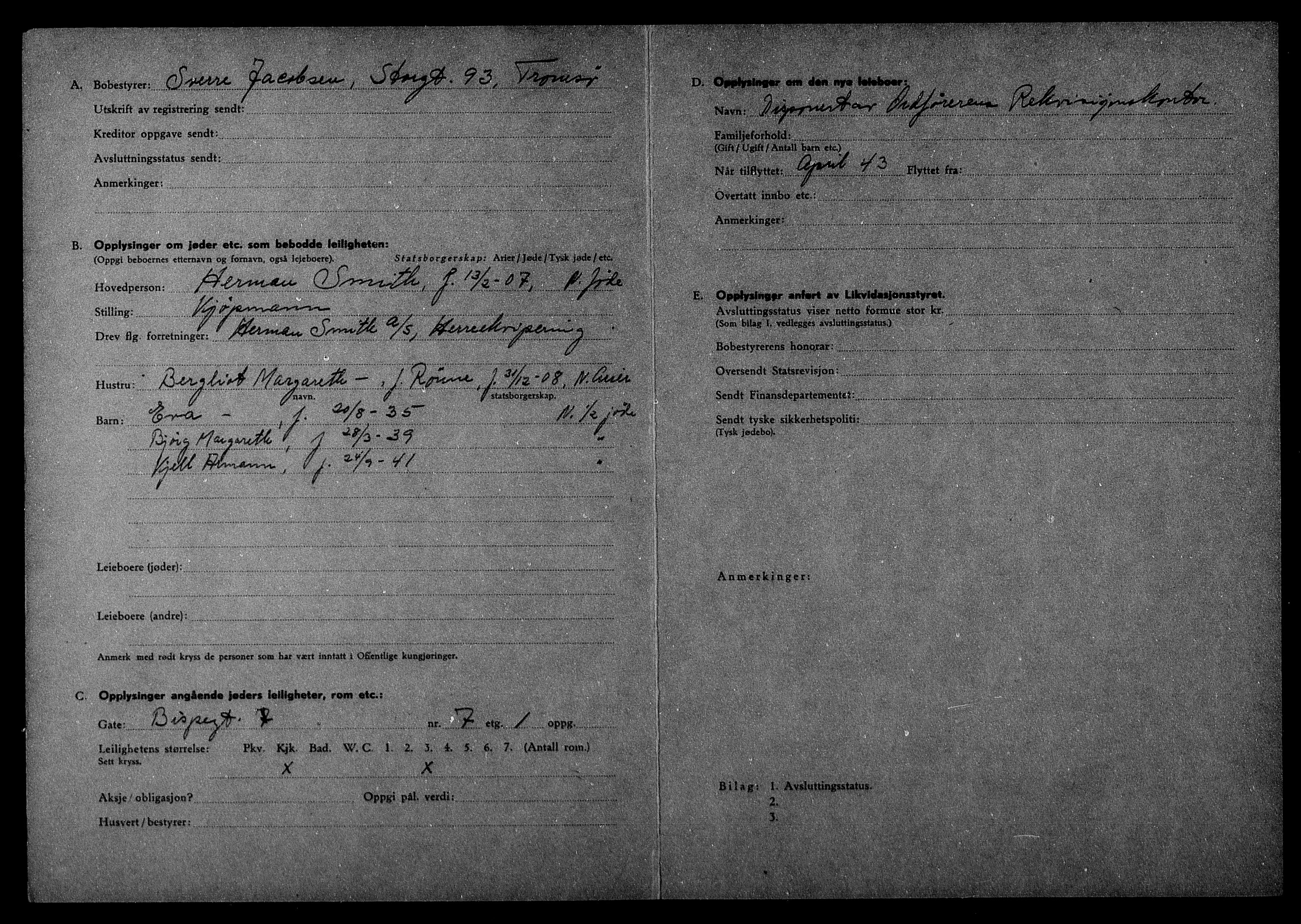 Justisdepartementet, Tilbakeføringskontoret for inndratte formuer, AV/RA-S-1564/H/Hc/Hcb/L0916: --, 1945-1947, s. 445