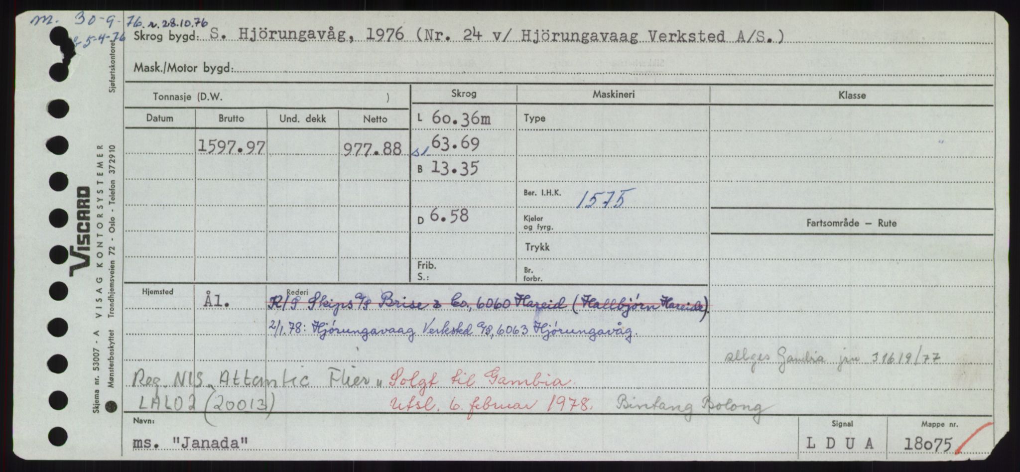 Sjøfartsdirektoratet med forløpere, Skipsmålingen, AV/RA-S-1627/H/Hd/L0019: Fartøy, J, s. 129