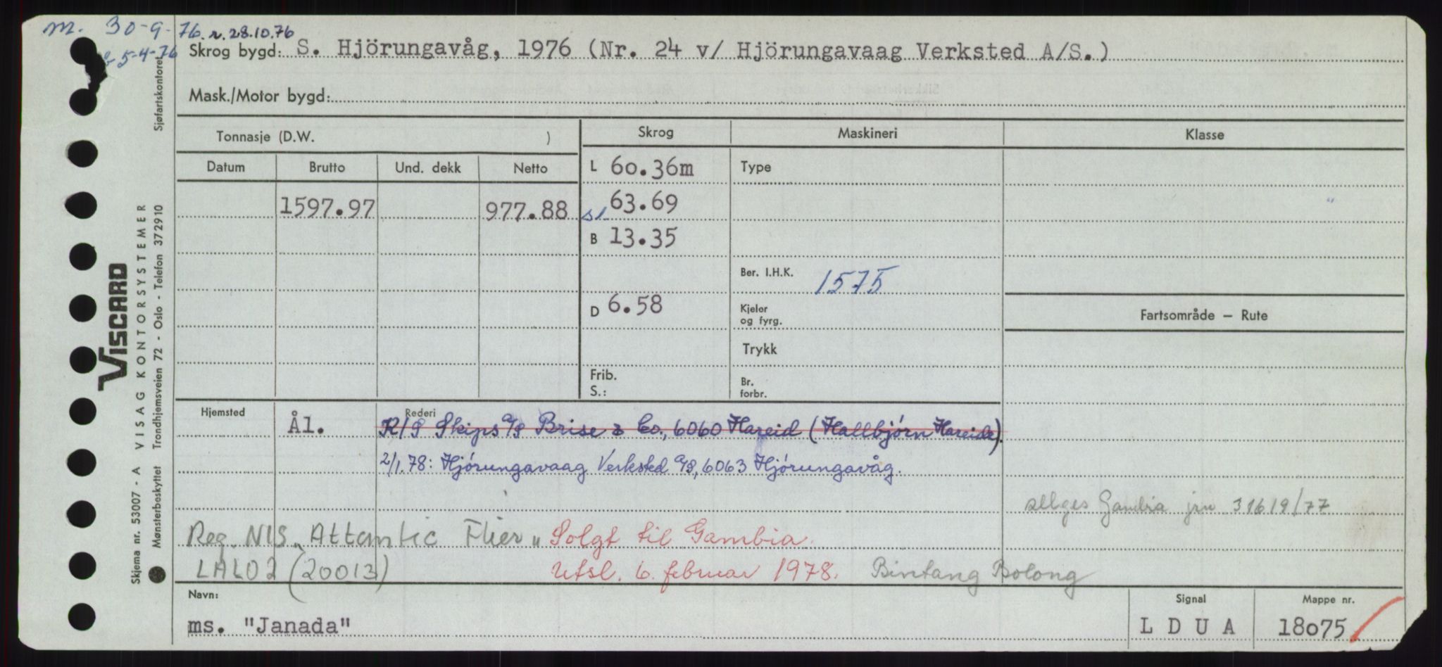 Sjøfartsdirektoratet med forløpere, Skipsmålingen, RA/S-1627/H/Hd/L0019: Fartøy, J, s. 129