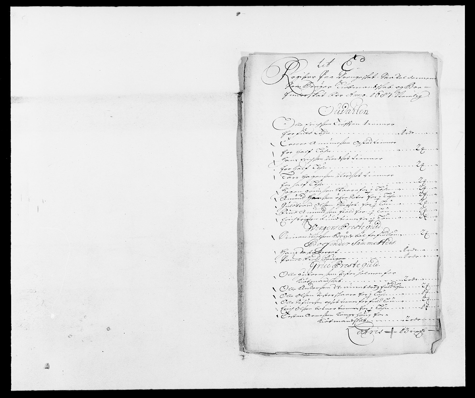 Rentekammeret inntil 1814, Reviderte regnskaper, Fogderegnskap, AV/RA-EA-4092/R13/L0824: Fogderegnskap Solør, Odal og Østerdal, 1687, s. 217
