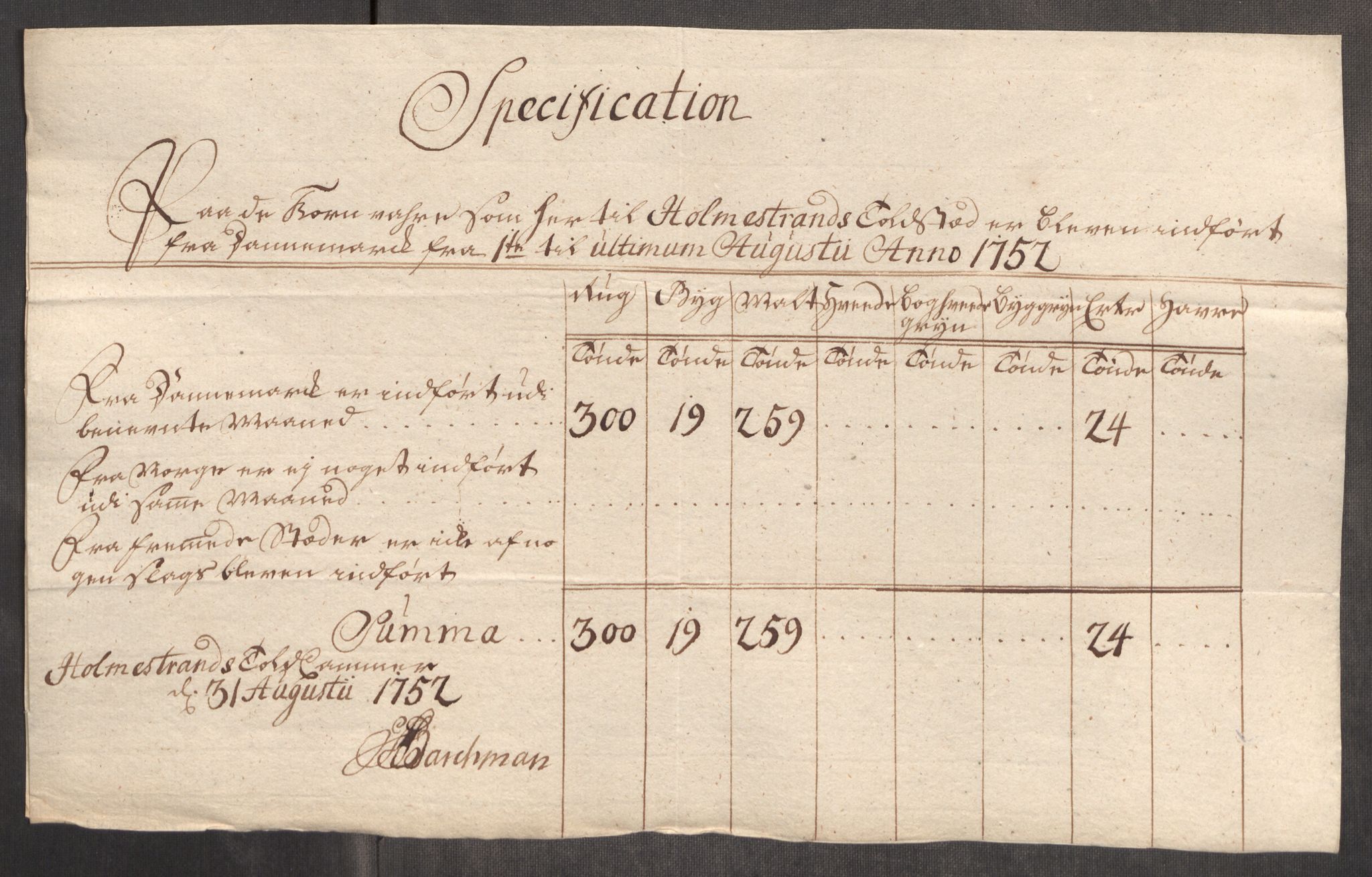 Rentekammeret inntil 1814, Realistisk ordnet avdeling, RA/EA-4070/Oe/L0004: [Ø1]: Priskuranter, 1749-1752, s. 878