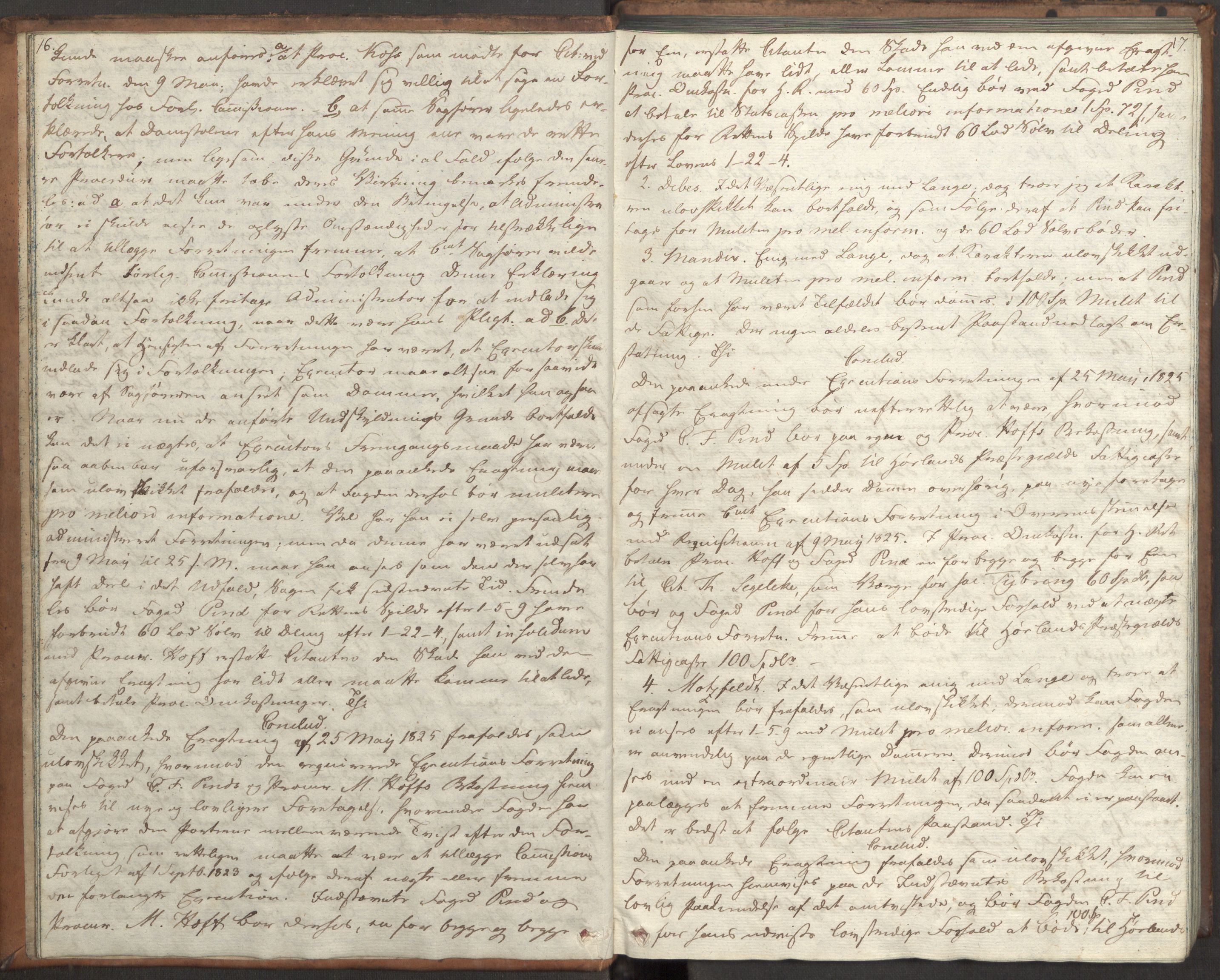 Høyesterett, AV/RA-S-1002/E/Eb/Ebb/L0013/0001: Voteringsprotokoller / Voteringsprotokoll, 1826, s. 16-17