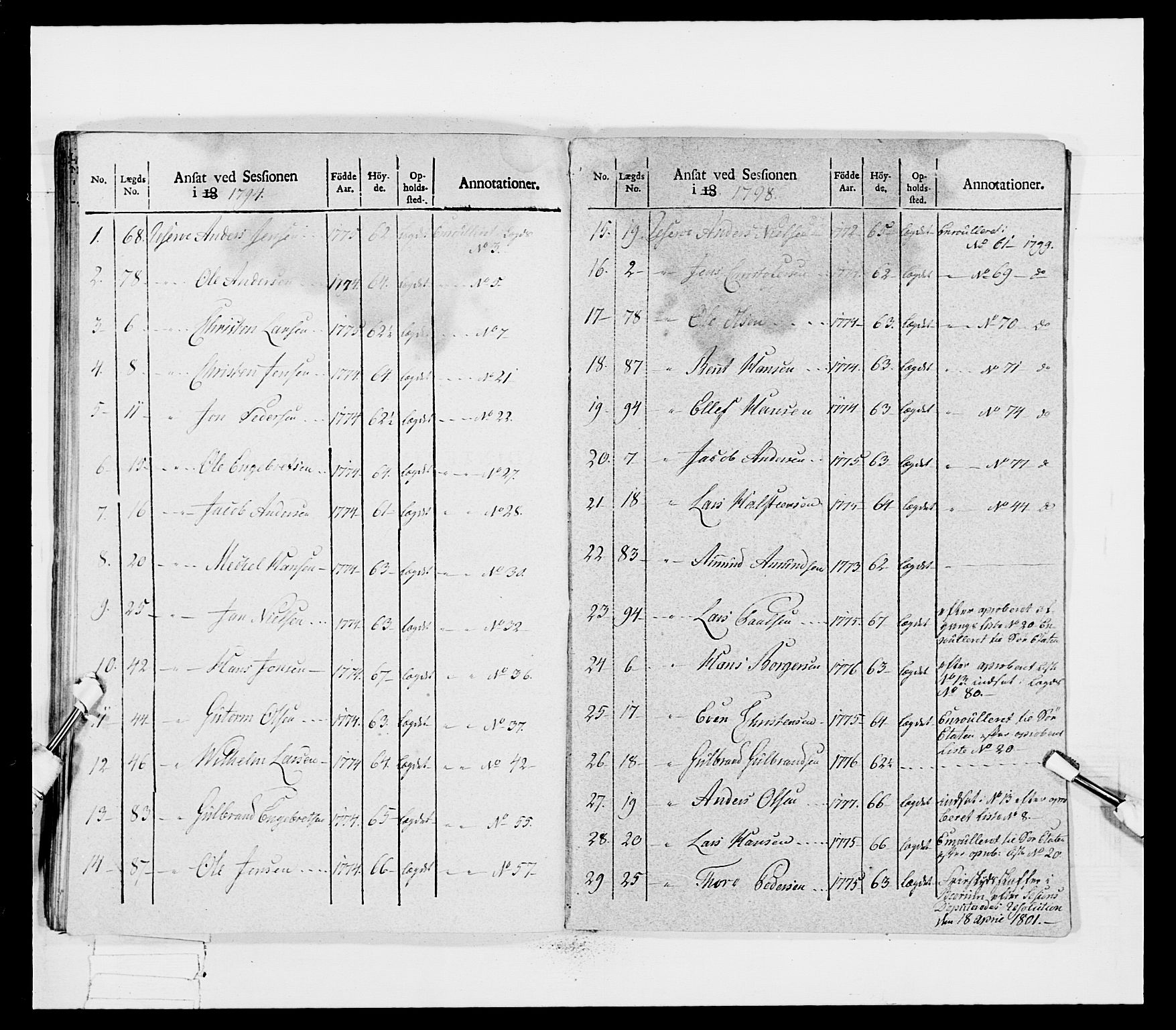 Generalitets- og kommissariatskollegiet, Det kongelige norske kommissariatskollegium, AV/RA-EA-5420/E/Eh/L0031b: Nordafjelske gevorbne infanteriregiment, 1802, s. 563