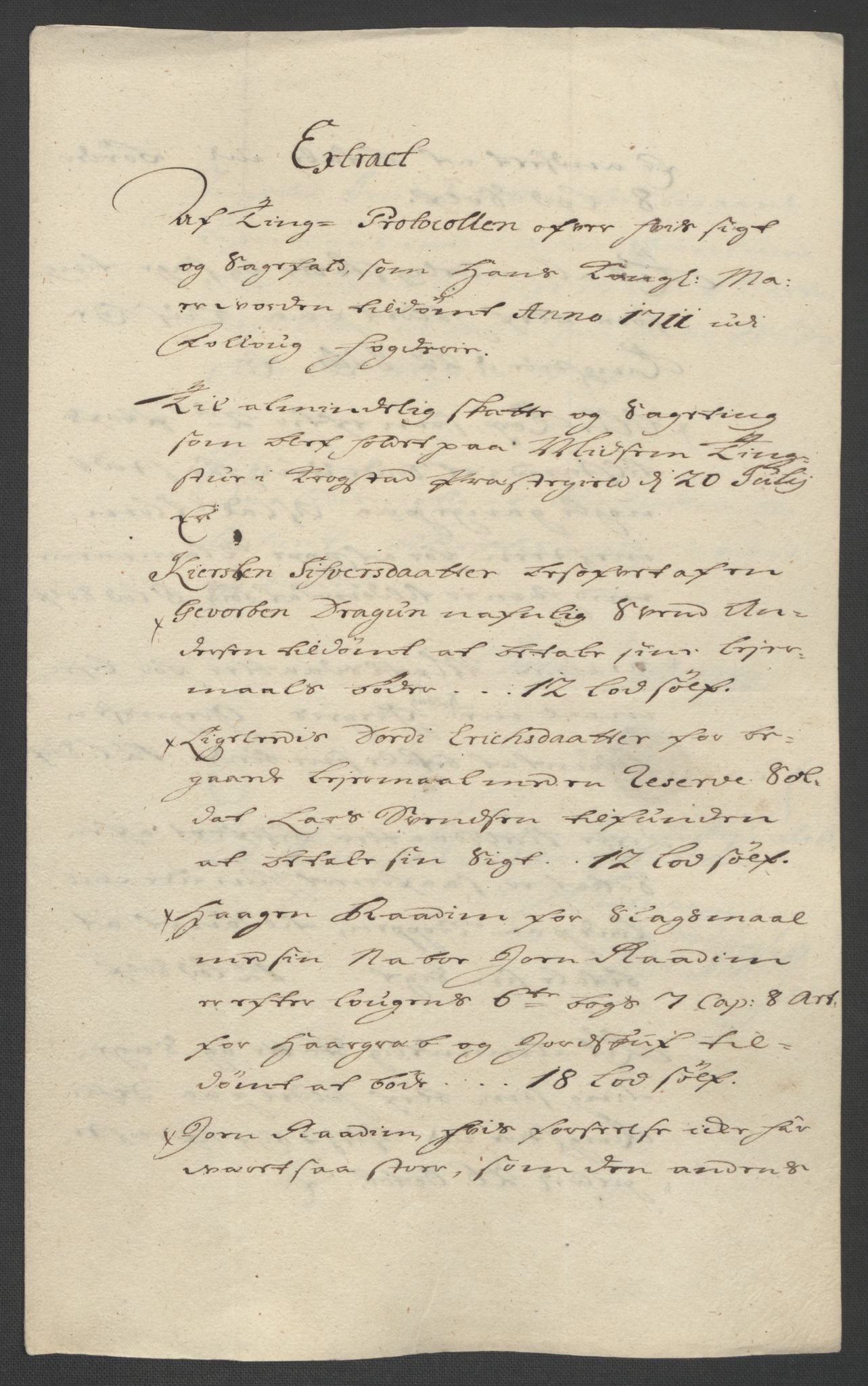 Rentekammeret inntil 1814, Reviderte regnskaper, Fogderegnskap, AV/RA-EA-4092/R10/L0448: Fogderegnskap Aker og Follo, 1710-1711, s. 211