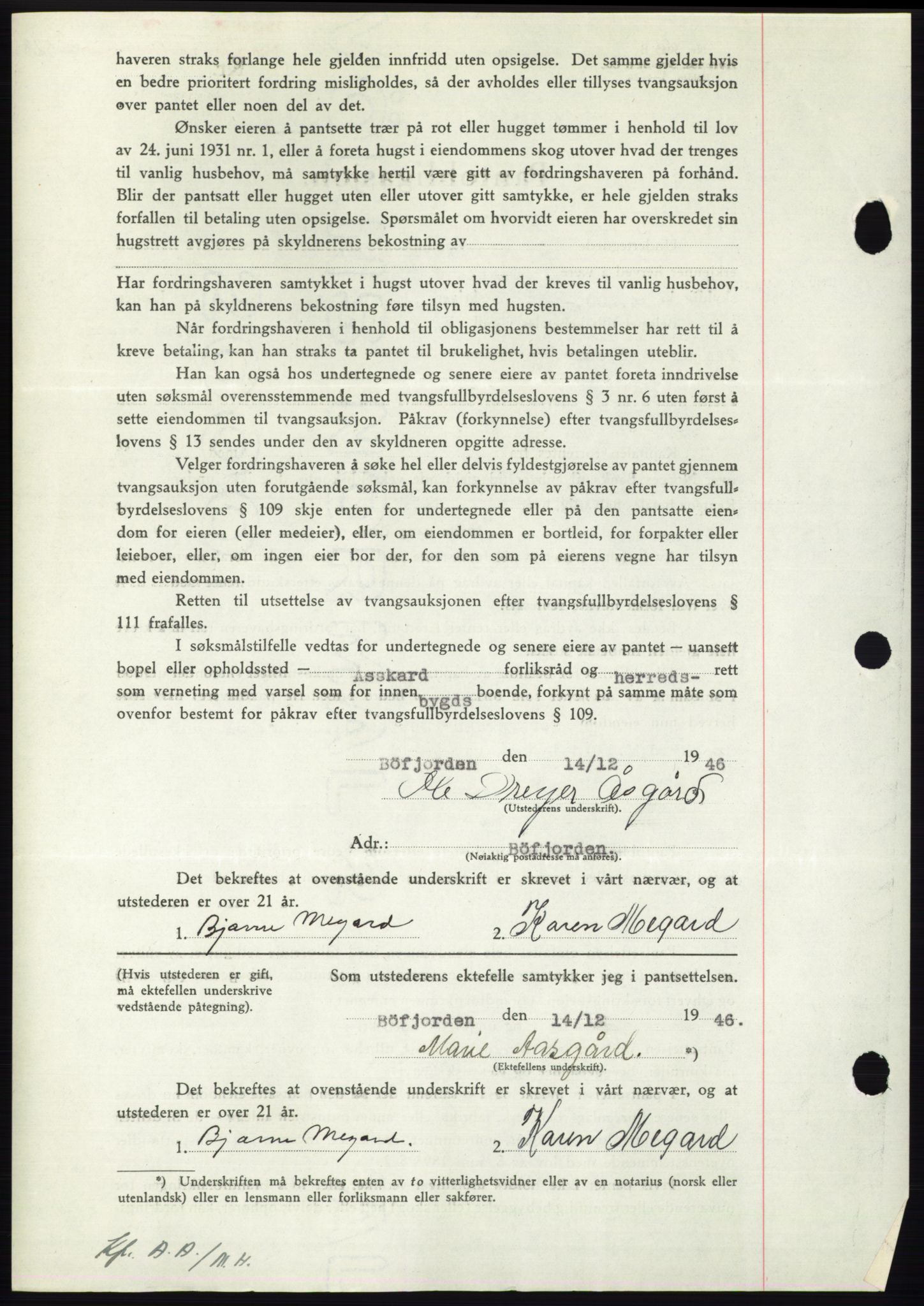 Nordmøre sorenskriveri, AV/SAT-A-4132/1/2/2Ca: Pantebok nr. B95, 1946-1947, Dagboknr: 2683/1946