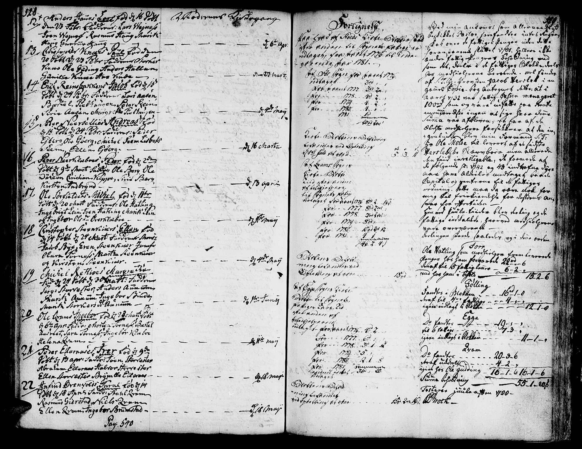 Ministerialprotokoller, klokkerbøker og fødselsregistre - Nord-Trøndelag, SAT/A-1458/746/L0440: Ministerialbok nr. 746A02, 1760-1815, s. 528-529