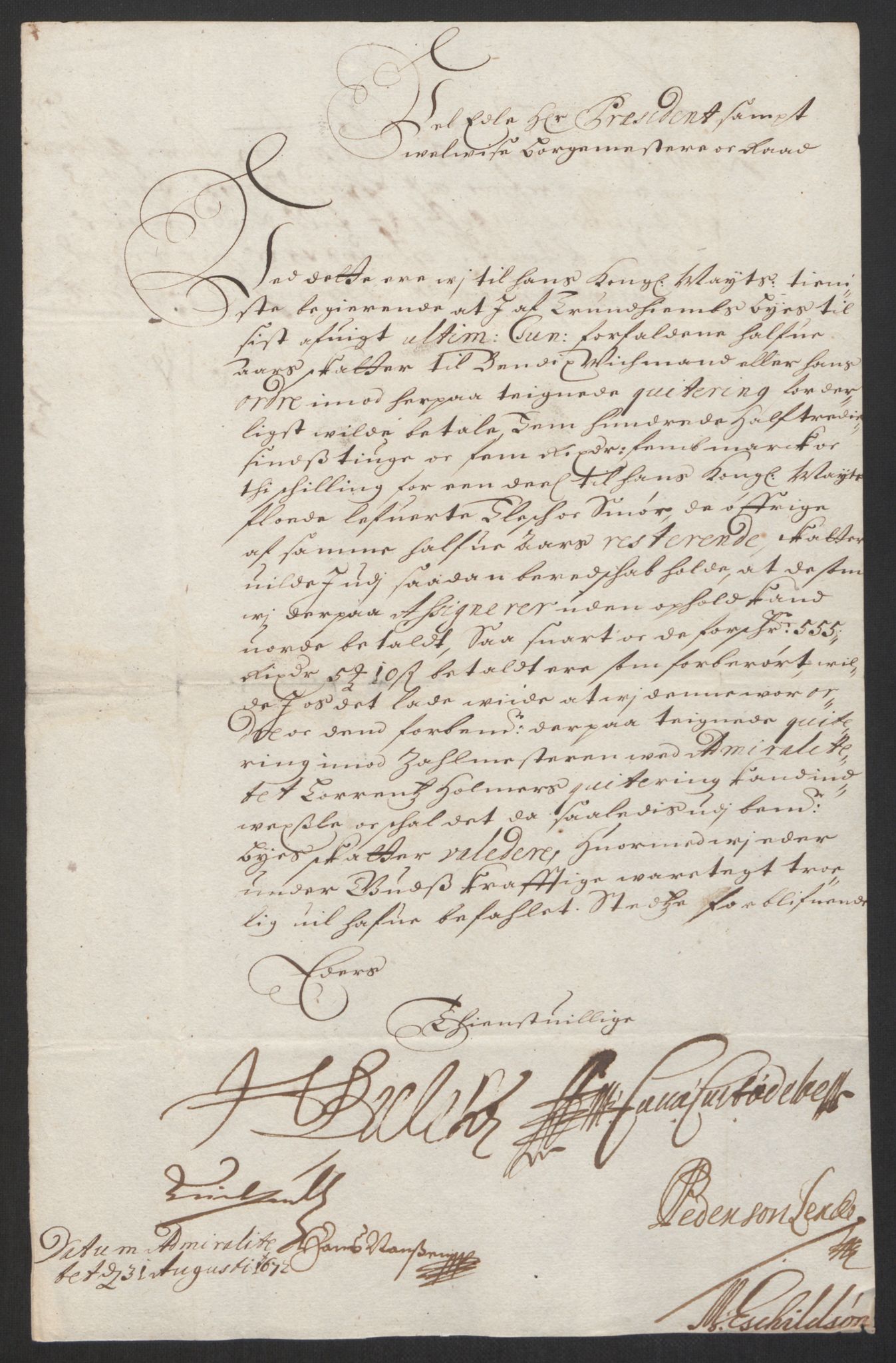 Rentekammeret inntil 1814, Reviderte regnskaper, Byregnskaper, AV/RA-EA-4066/R/Rs/L0504: [S1] Kontribusjonsregnskap, 1631-1684, s. 73