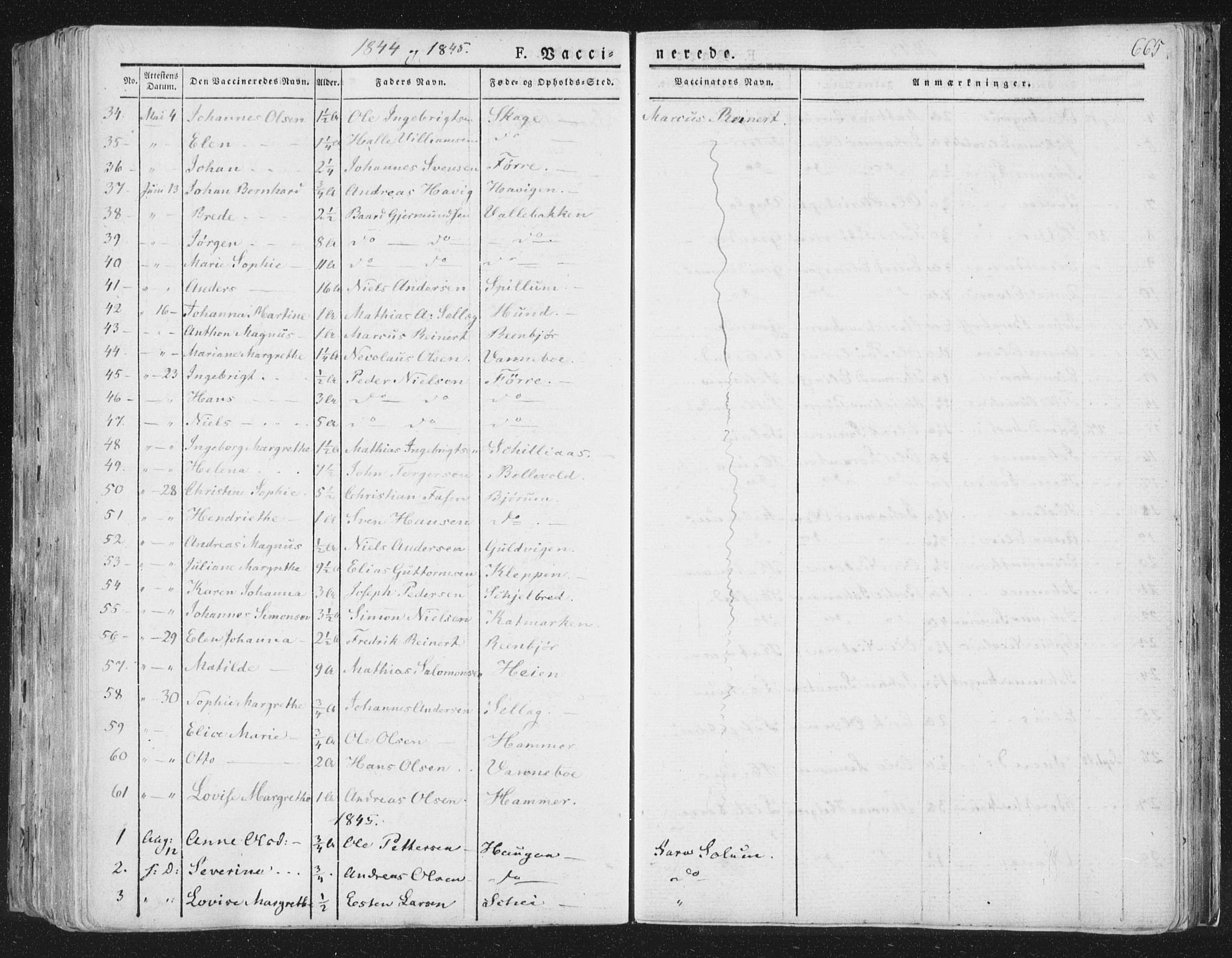 Ministerialprotokoller, klokkerbøker og fødselsregistre - Nord-Trøndelag, SAT/A-1458/764/L0552: Ministerialbok nr. 764A07b, 1824-1865, s. 665